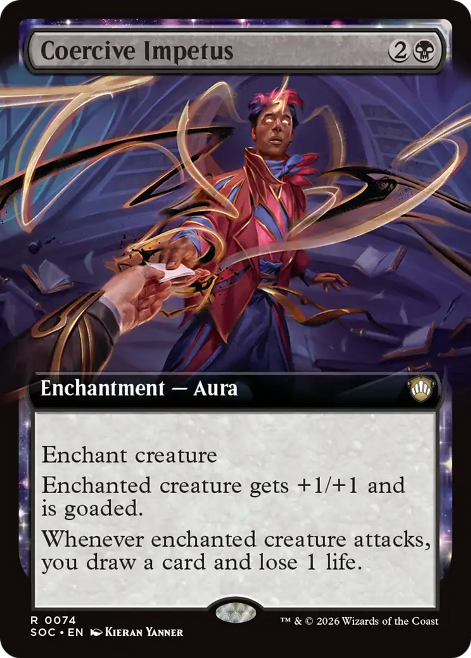 Impulsion coercitive — Secrets of Strixhaven Commander — Magic: The Gathering