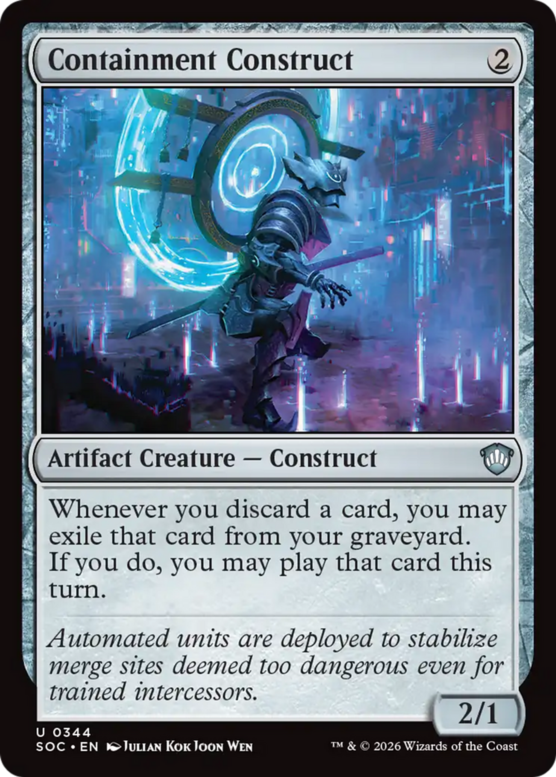 Construction de confinement — Secrets of Strixhaven Commander — Magic: The Gathering