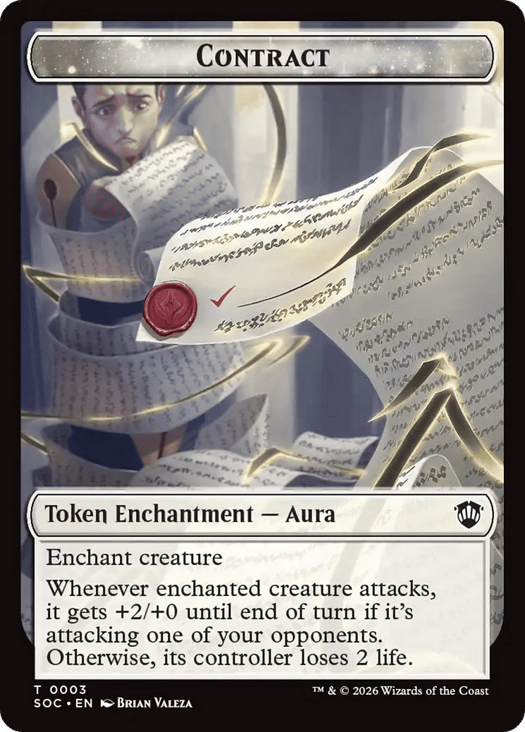 Contract — Secrets of Strixhaven Commander — Magic: The Gathering