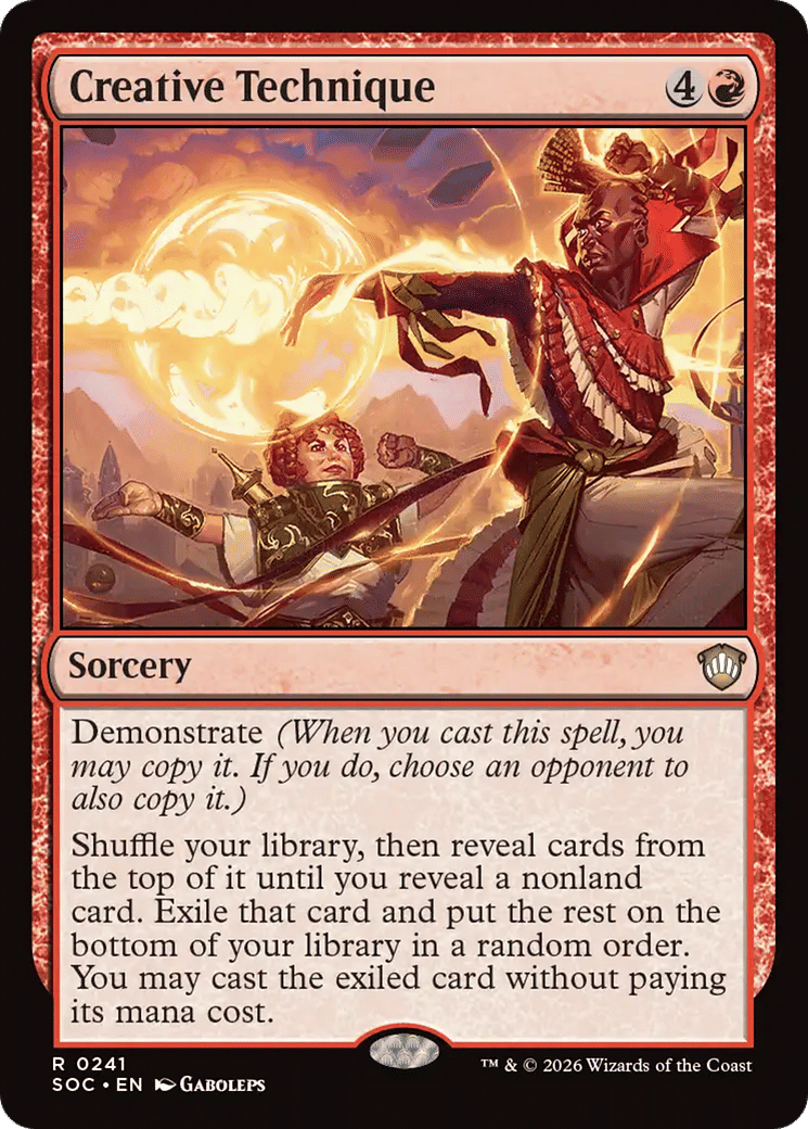 Creative Technique — Secrets of Strixhaven Commander — Magic: The Gathering