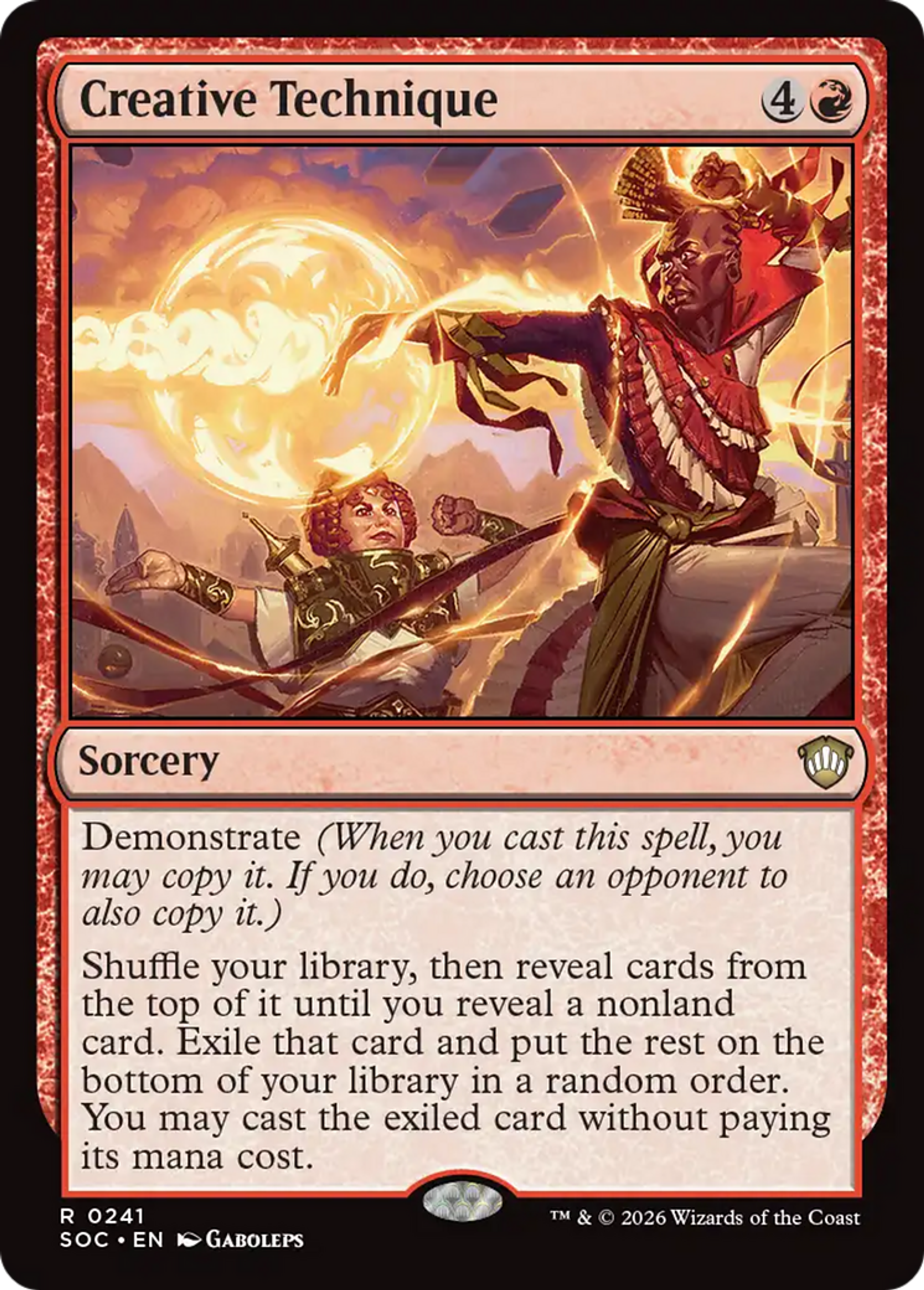 Technique de création — Secrets of Strixhaven Commander — Magic: The Gathering