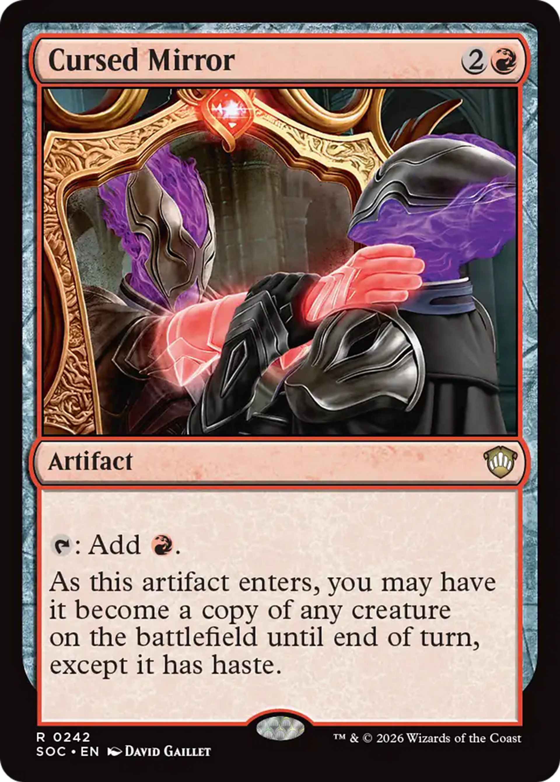 Miroir maudit — Secrets of Strixhaven Commander — Magic: The Gathering