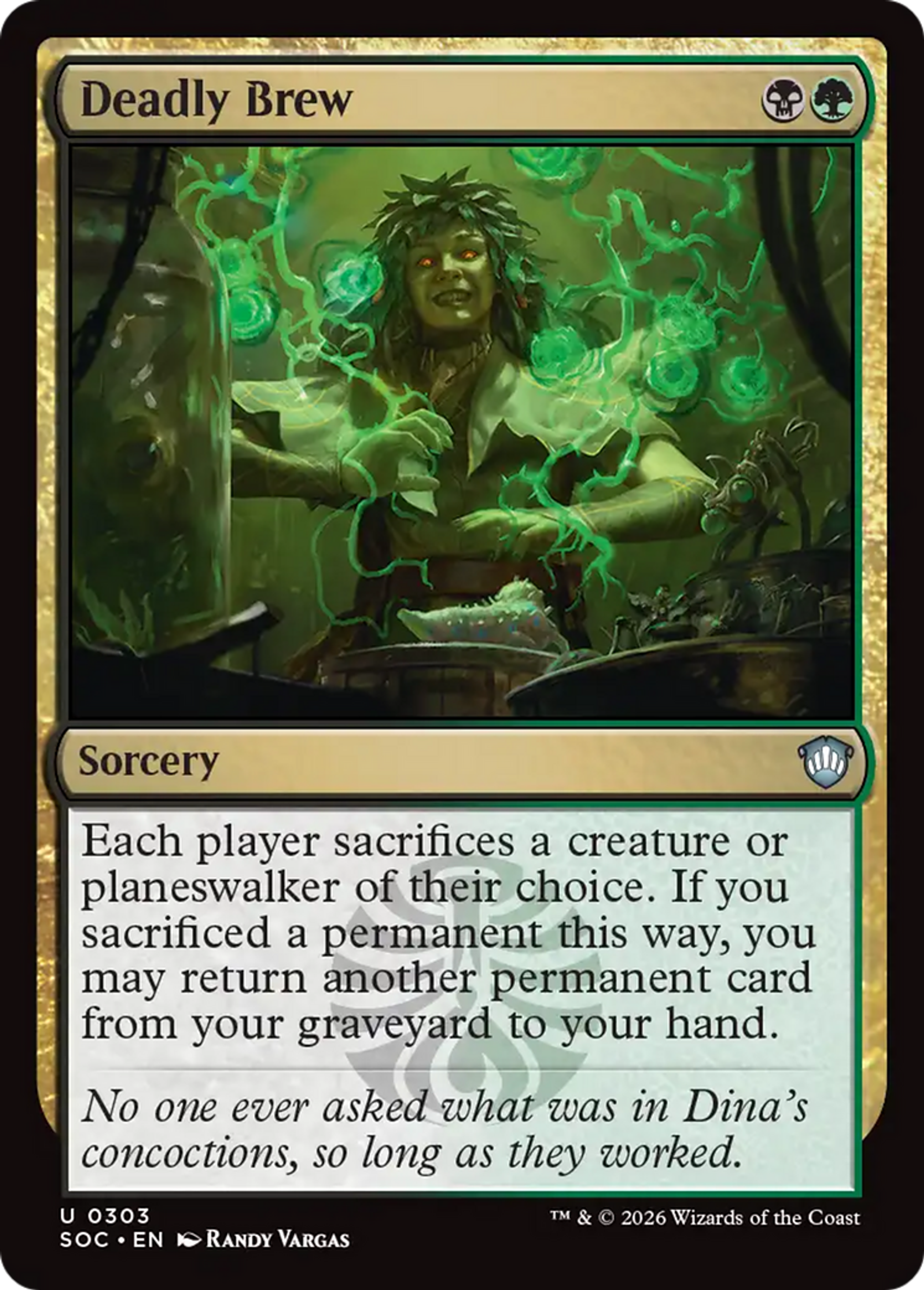 Décoction mortelle — Secrets of Strixhaven Commander — Magic: The Gathering