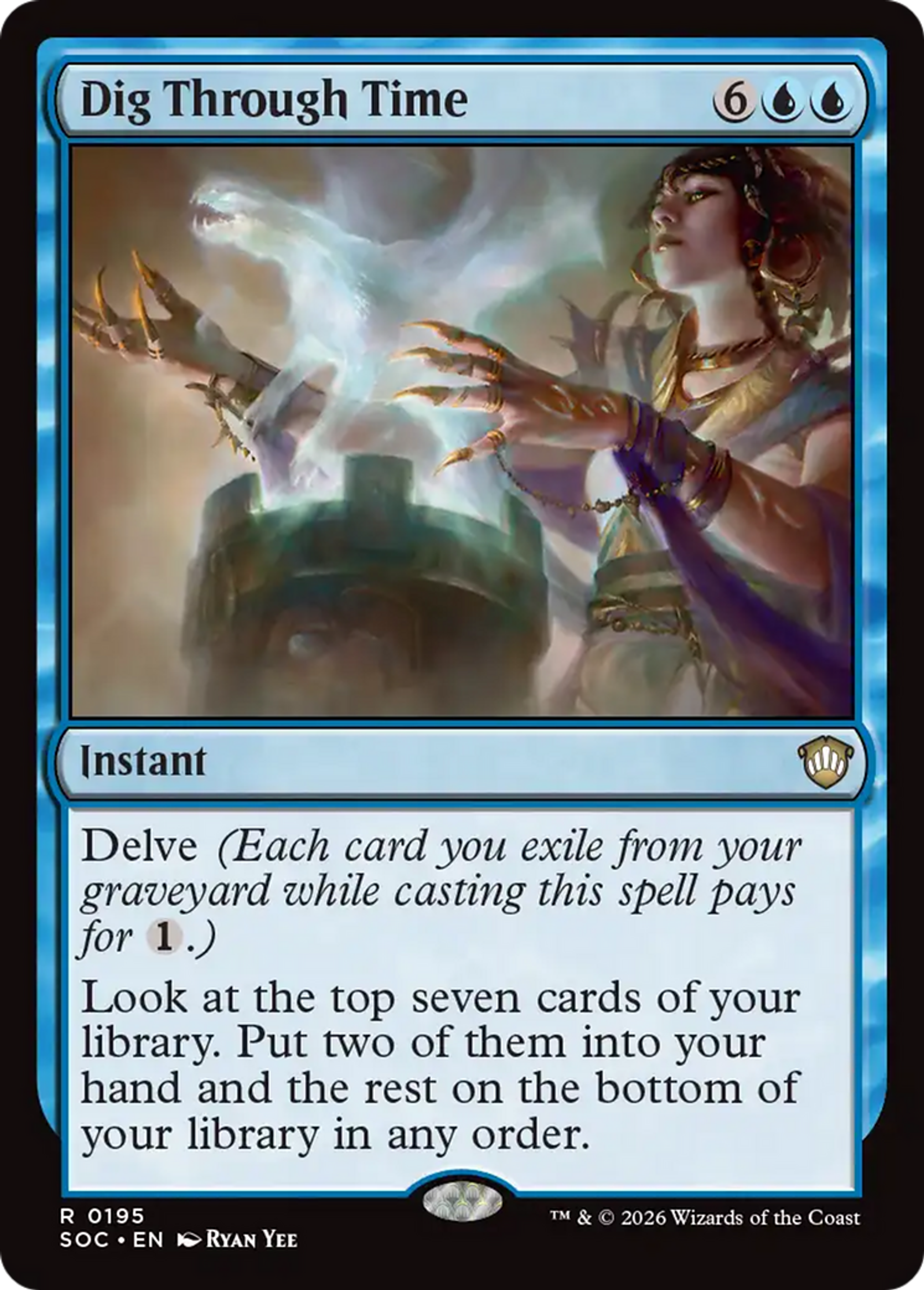 Fouille temporelle — Secrets of Strixhaven Commander — Magic: The Gathering