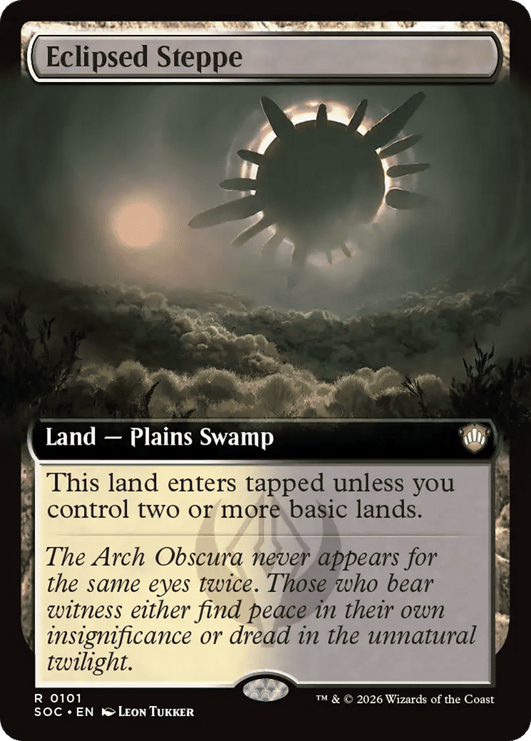 Eclipsed Steppe — Secrets of Strixhaven Commander — Magic: The Gathering