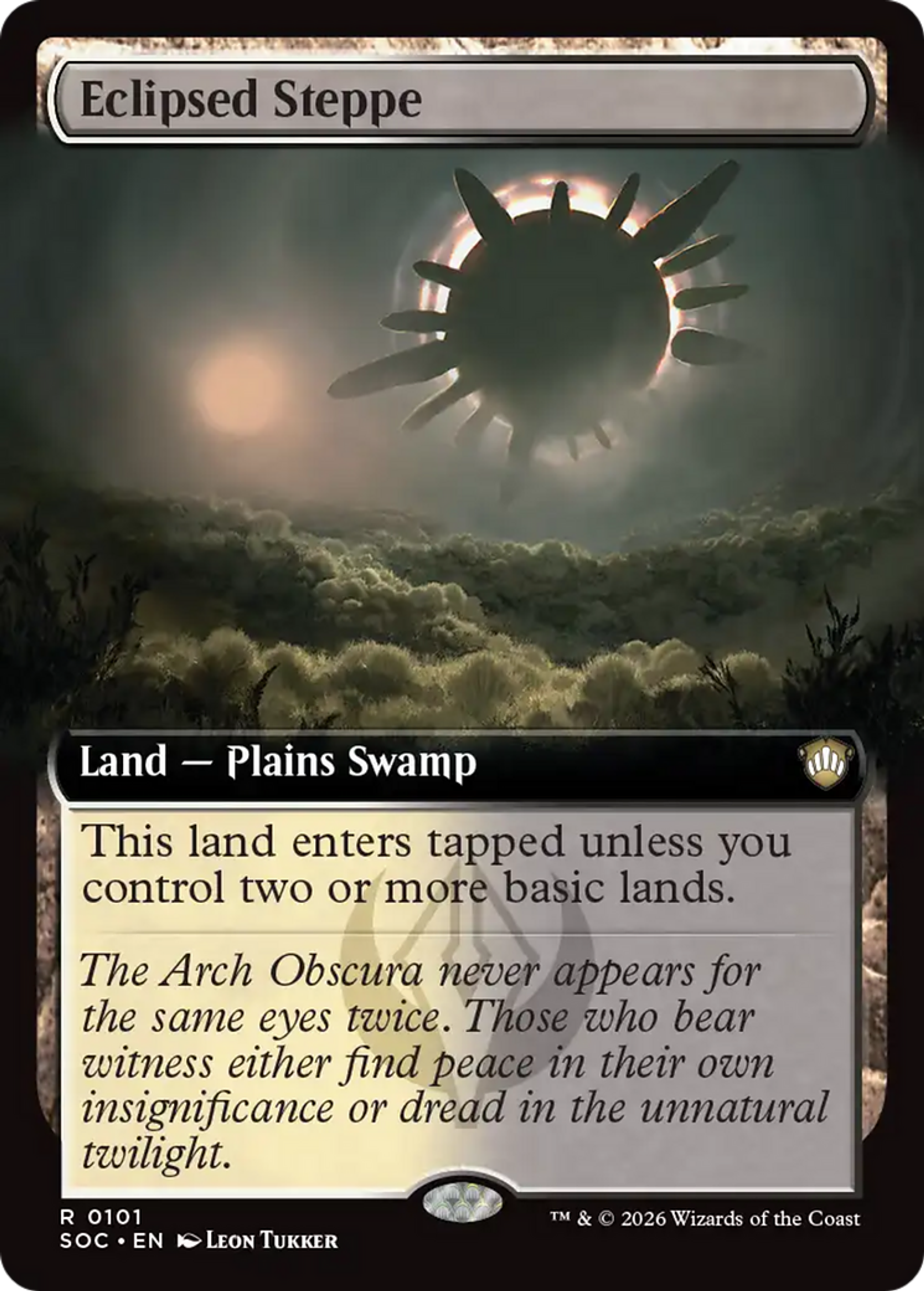 Steppes éclipsées — Secrets of Strixhaven Commander — Magic: The Gathering