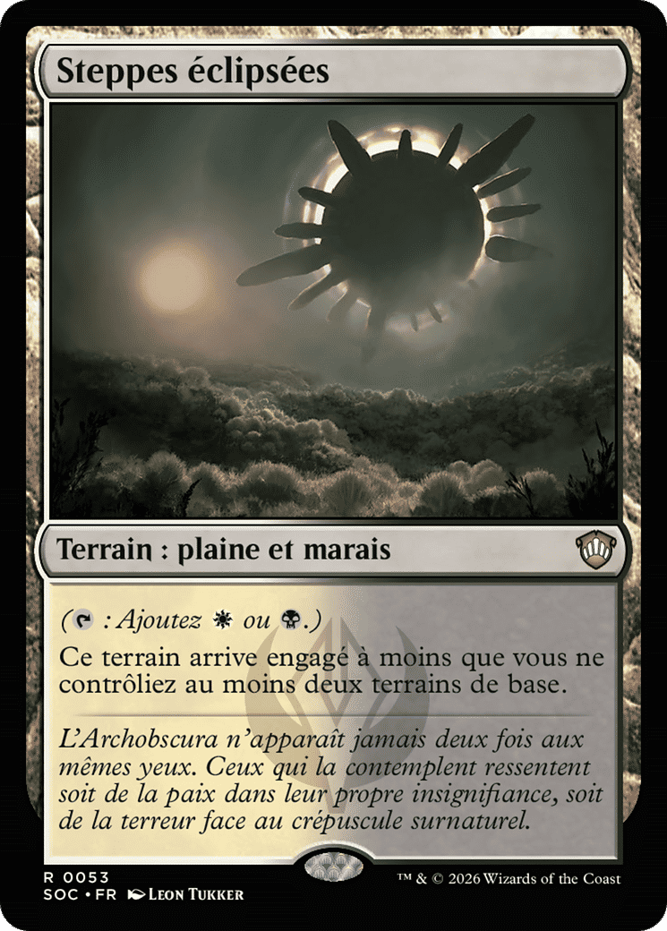 Steppes éclipsées — Secrets of Strixhaven Commander — Magic: The Gathering