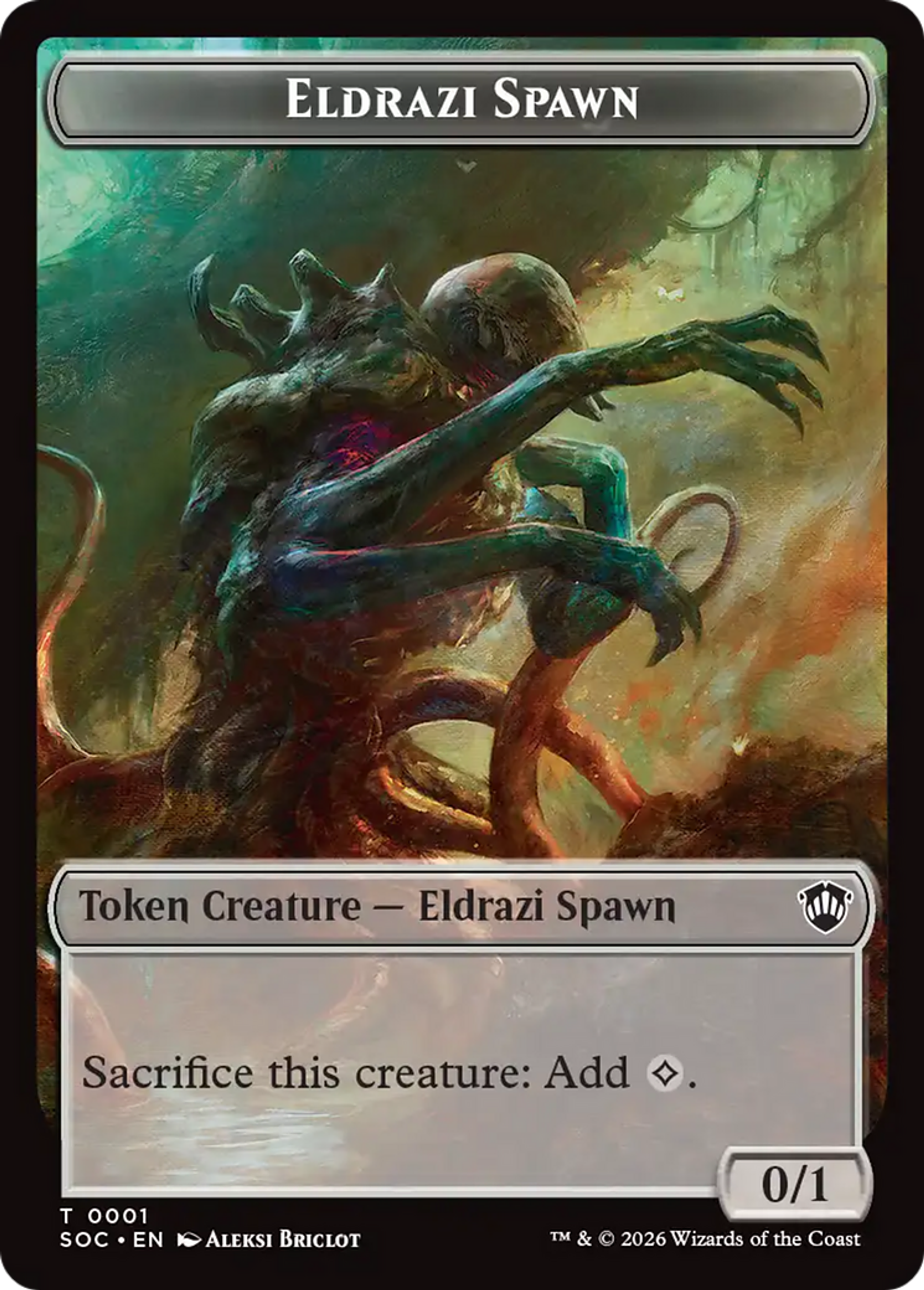Eldrazi Spawn — Secrets of Strixhaven Commander — Magic: The Gathering