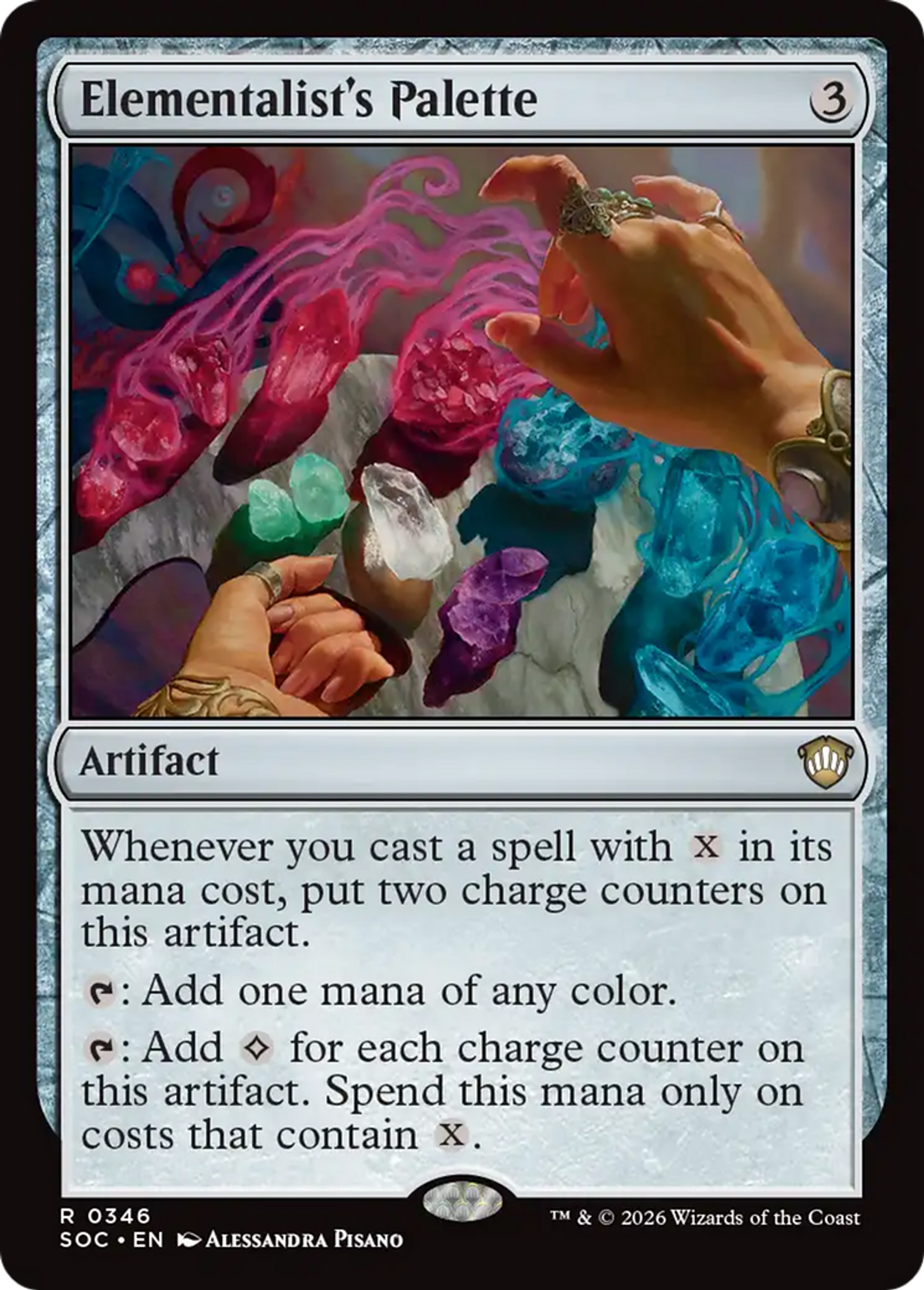 Palette d'élémentaliste — Secrets of Strixhaven Commander — Magic: The Gathering