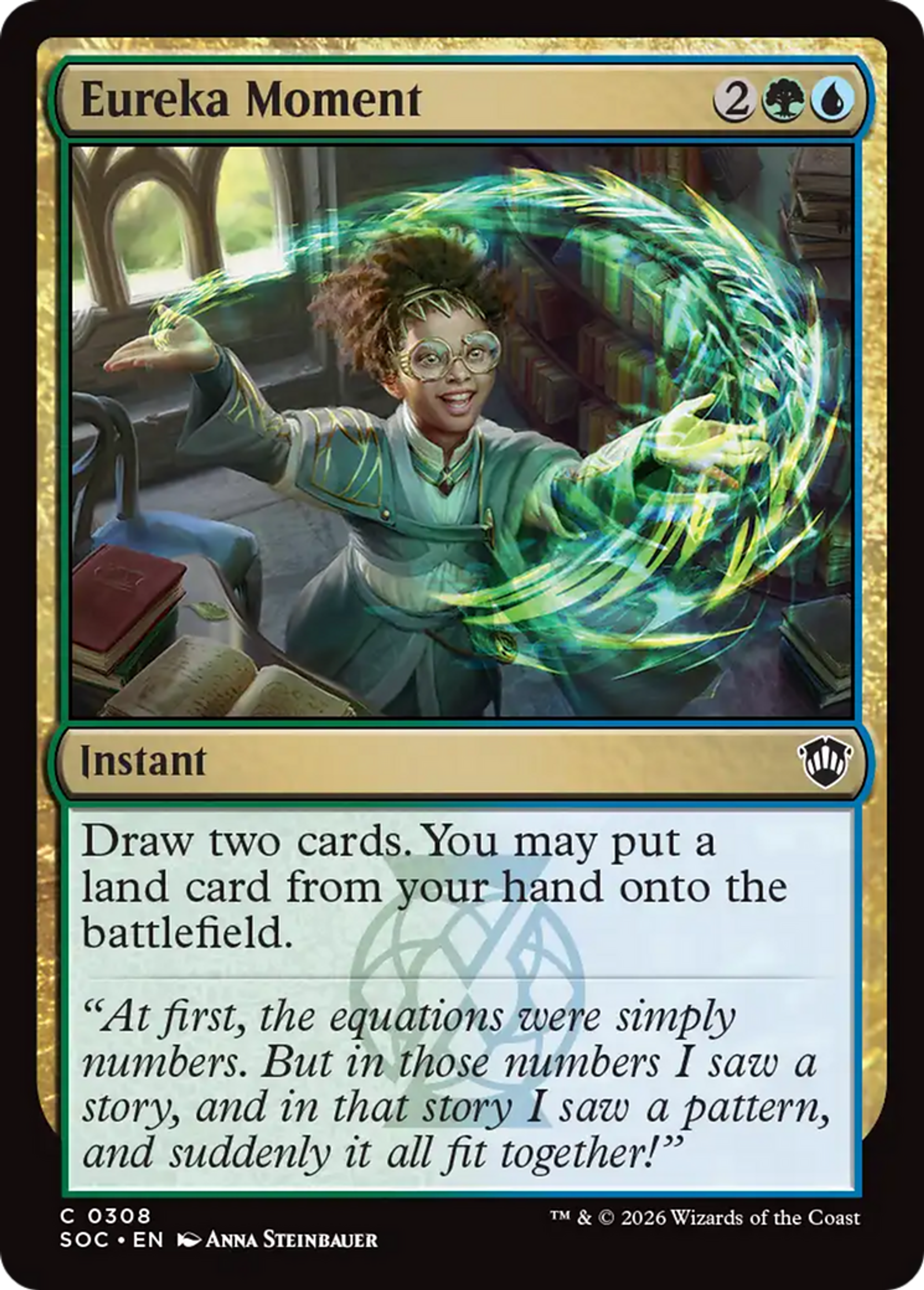 Éclair de lucidité — Secrets of Strixhaven Commander — Magic: The Gathering
