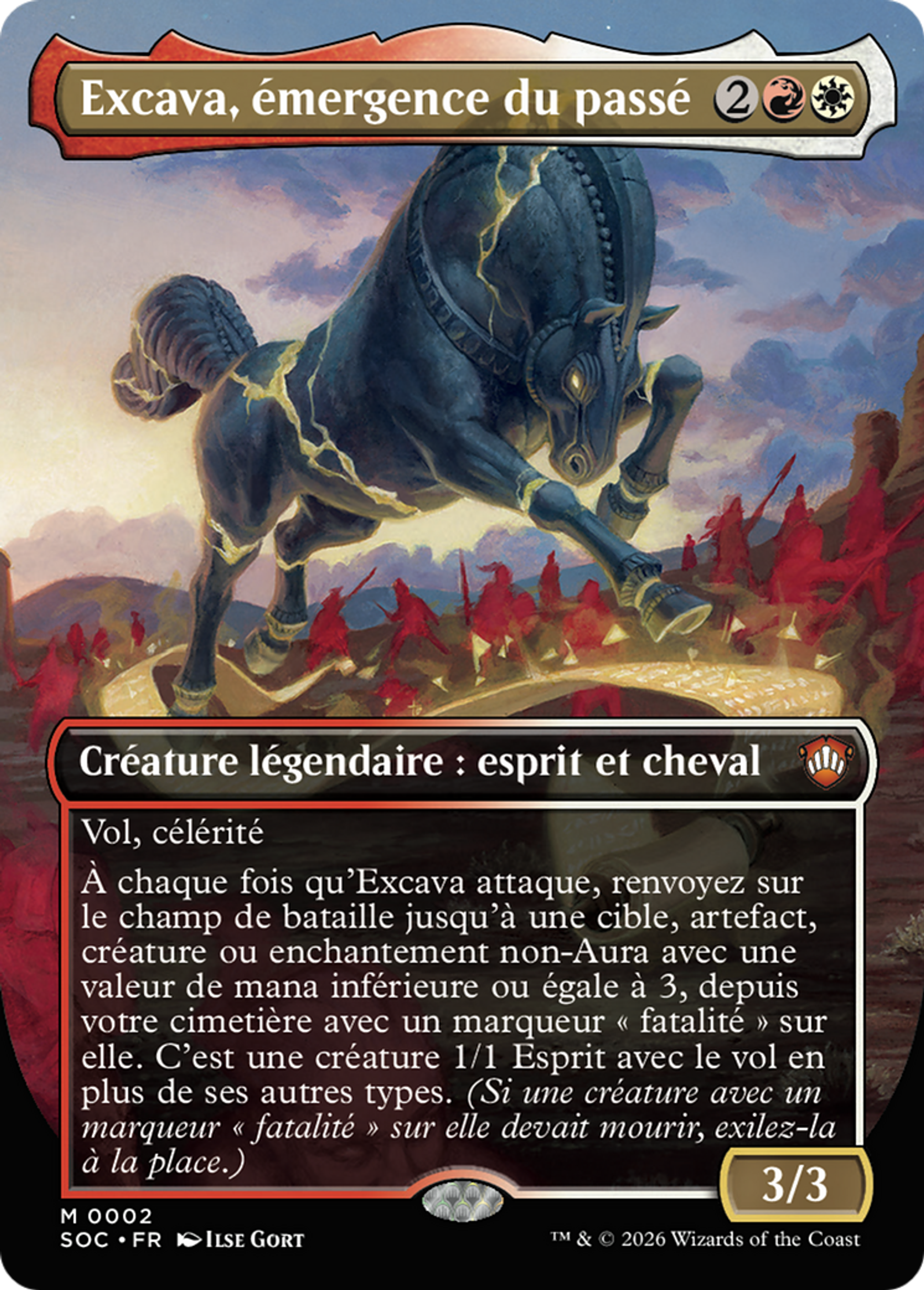 Excava, émergence du passé — Secrets of Strixhaven Commander — Magic: The Gathering