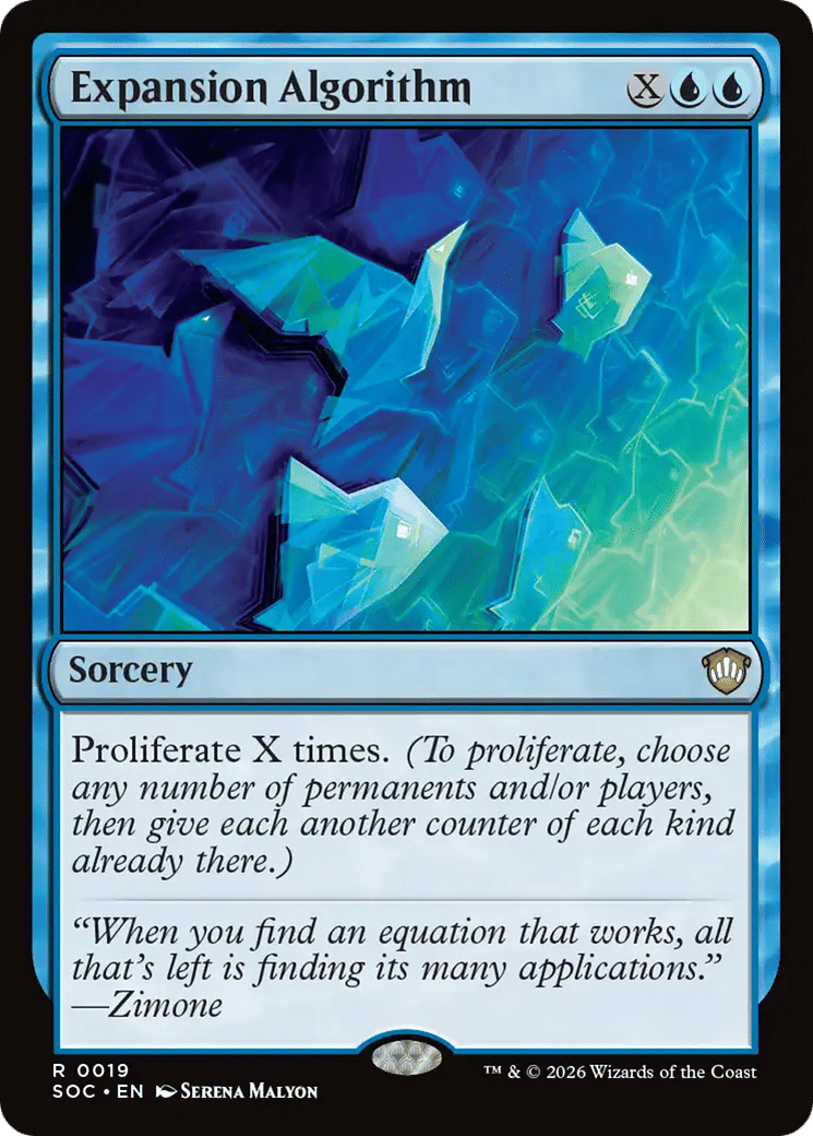 Expansion Algorithm — Secrets of Strixhaven Commander — Magic: The Gathering