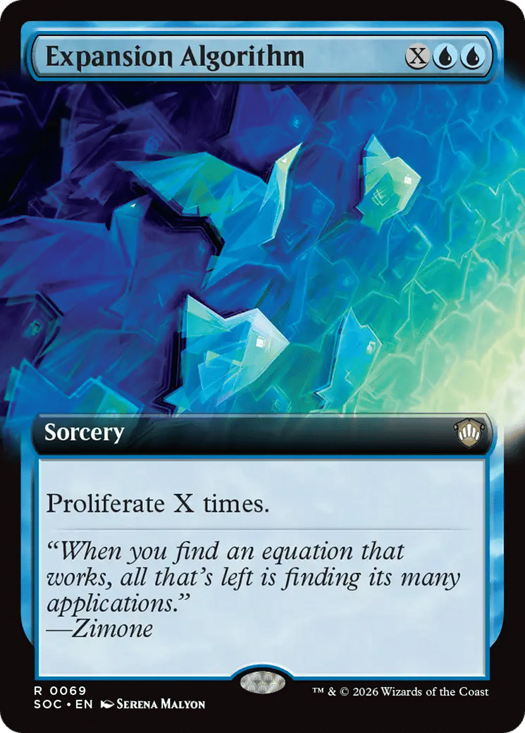 Expansion Algorithm — Secrets of Strixhaven Commander — Magic: The Gathering