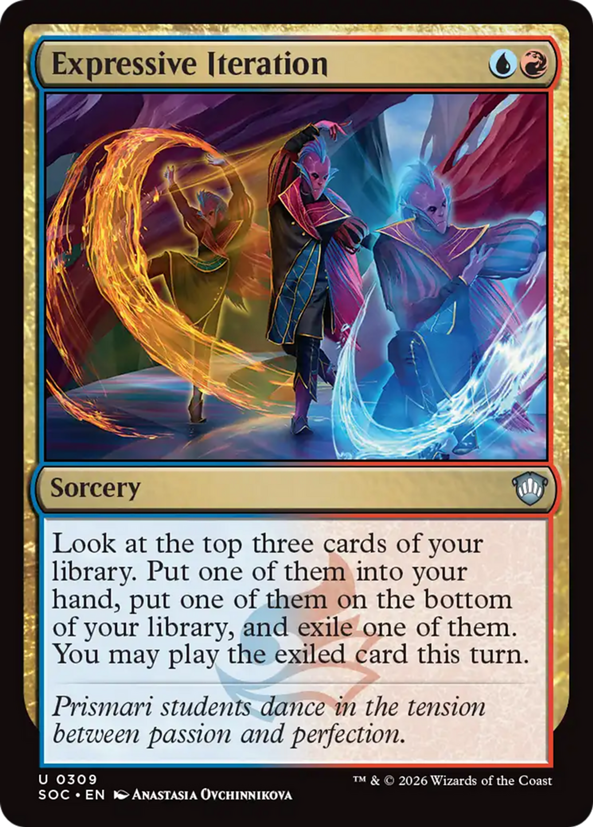 Itération expressive — Secrets of Strixhaven Commander — Magic: The Gathering