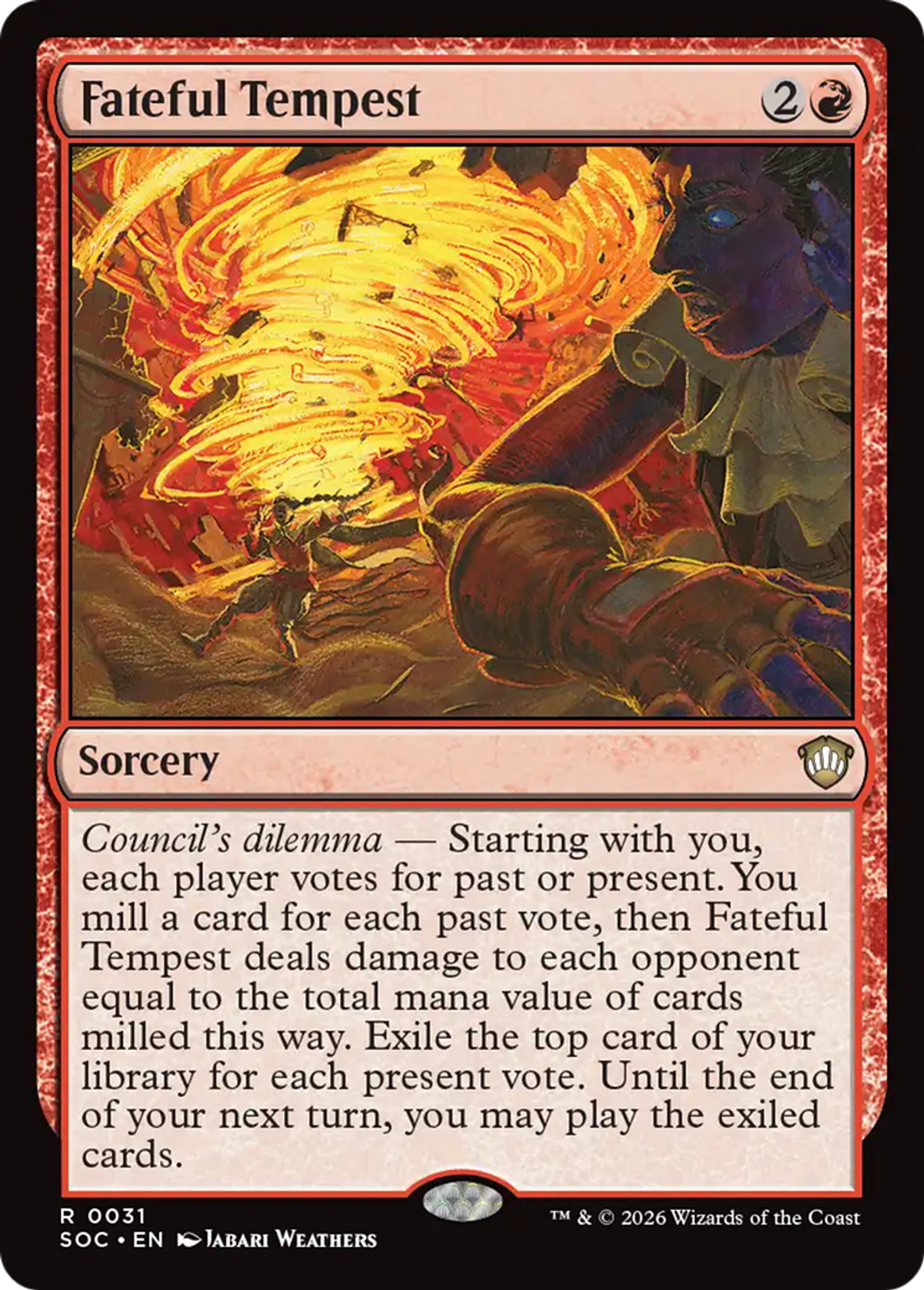 Tempête fatidique — Secrets of Strixhaven Commander — Magic: The Gathering