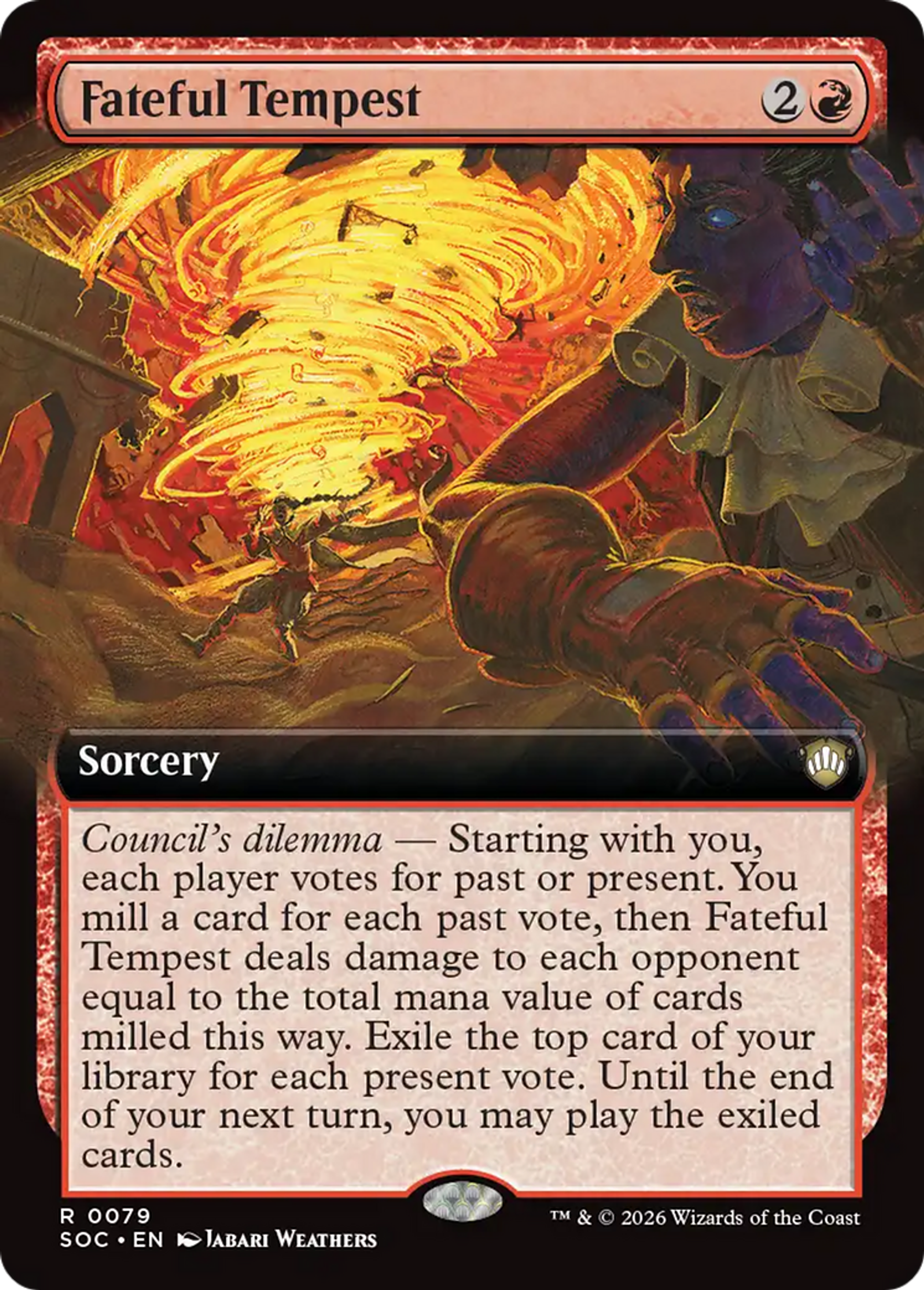 Tempête fatidique — Secrets of Strixhaven Commander — Magic: The Gathering