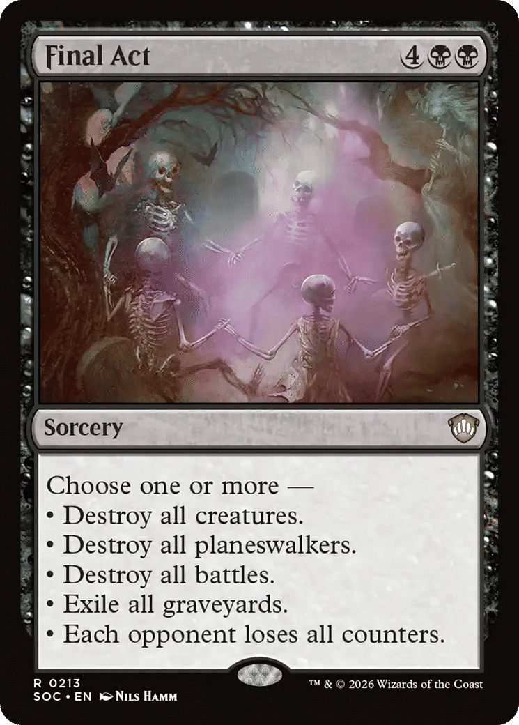 Final Act — Secrets of Strixhaven Commander — Magic: The Gathering