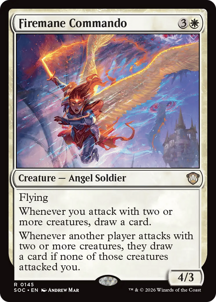 Firemane Commando — Secrets of Strixhaven Commander — Magic: The Gathering