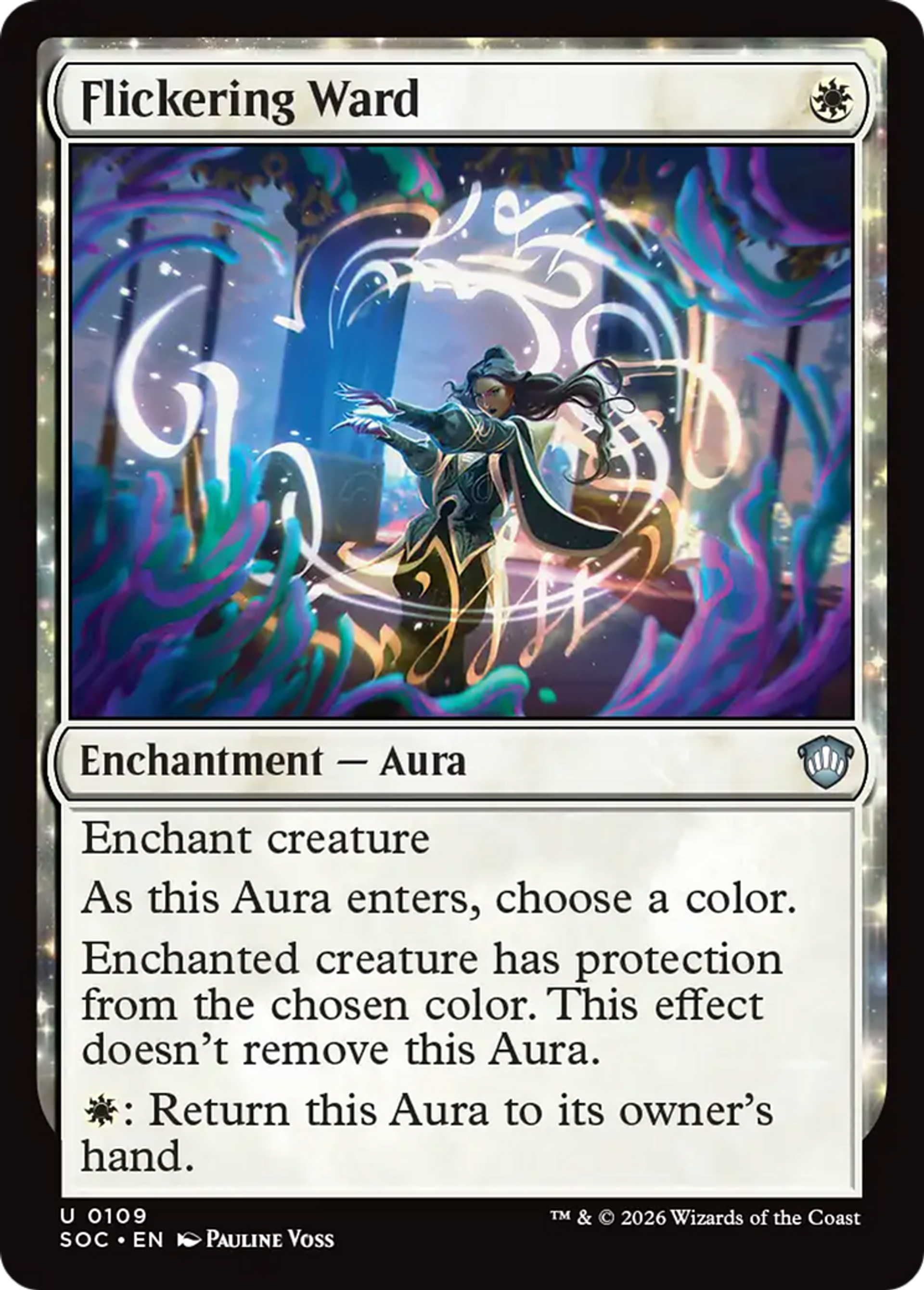 Rune de garde scintillante — Secrets of Strixhaven Commander — Magic: The Gathering