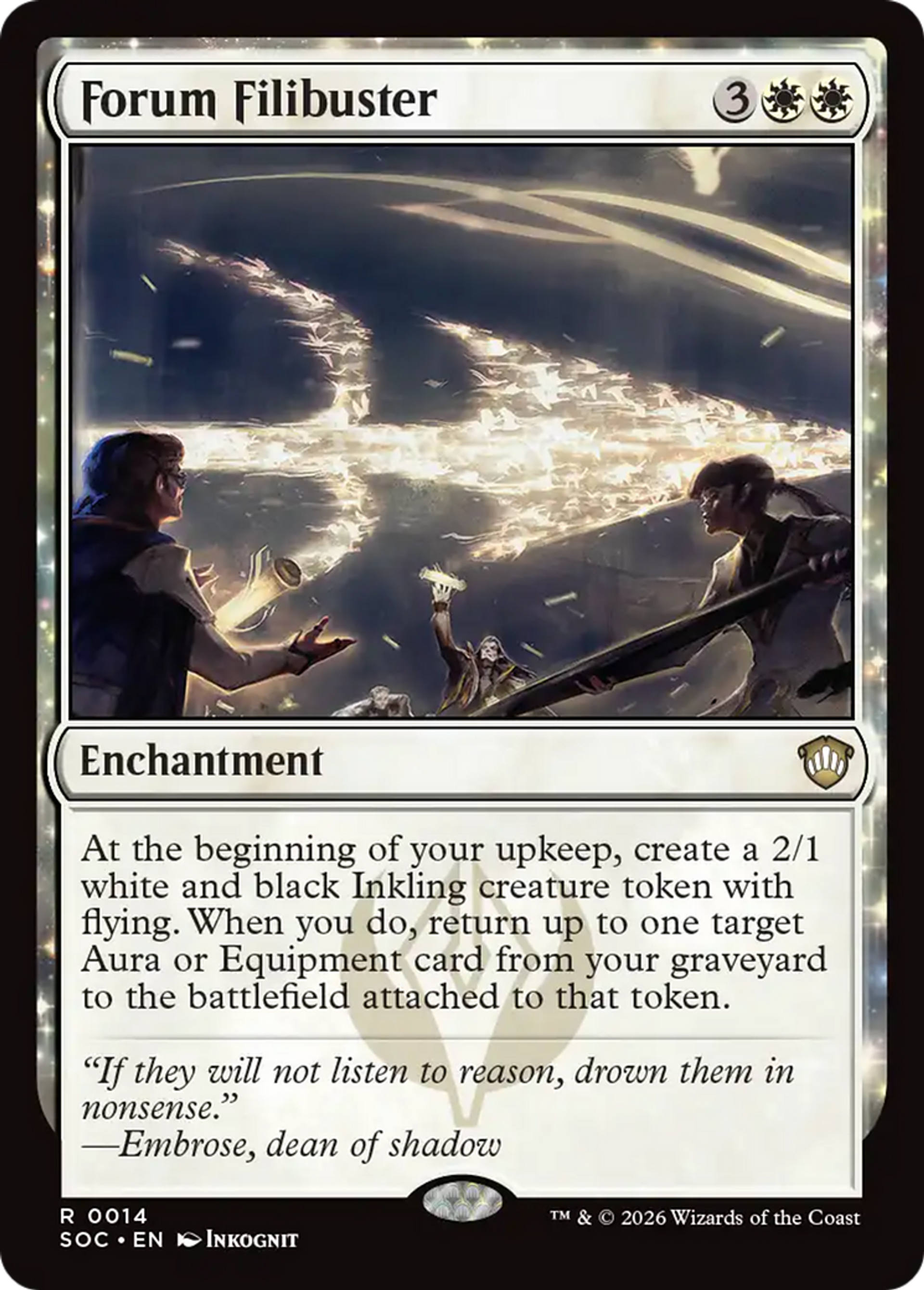 Forum Filibuster — Secrets of Strixhaven Commander — Magic: The Gathering