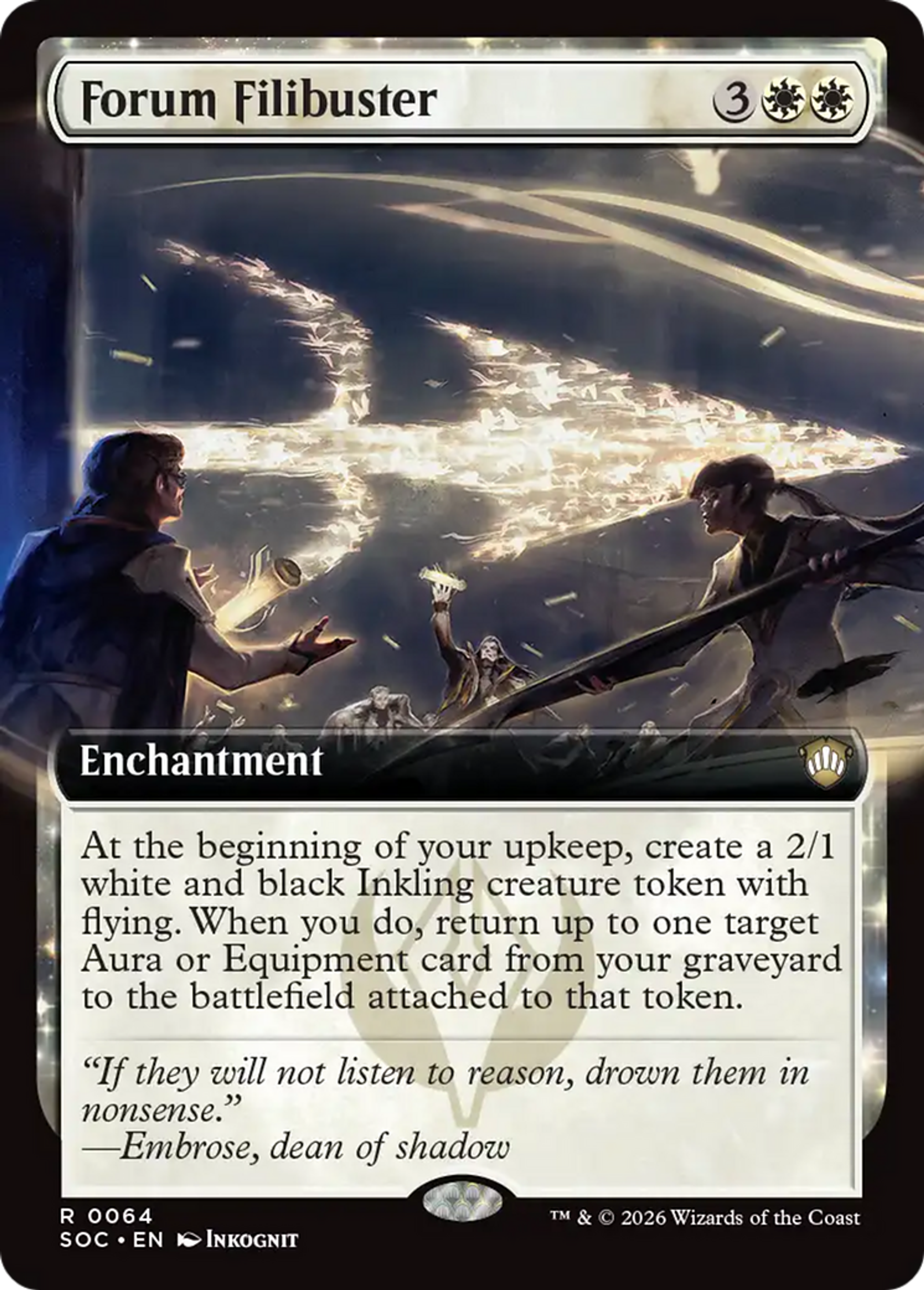 Forum Filibuster — Secrets of Strixhaven Commander — Magic: The Gathering