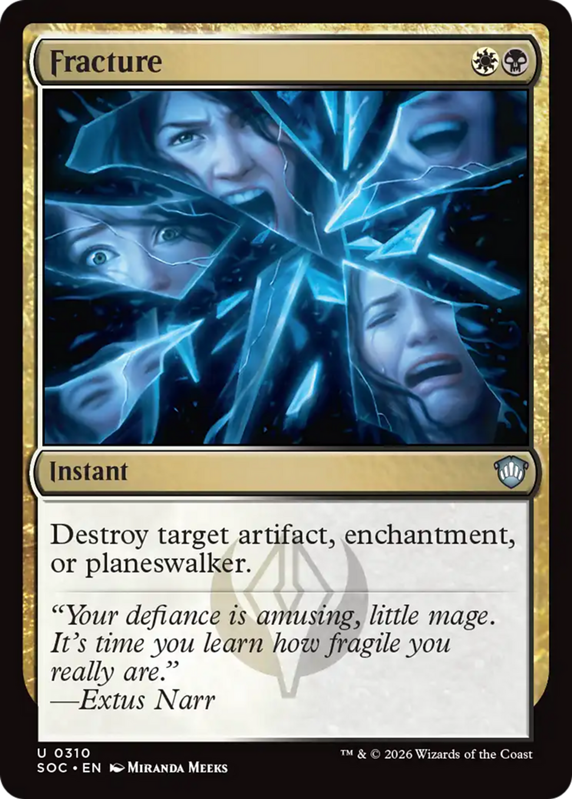 Fracture — Secrets of Strixhaven Commander — Magic: The Gathering
