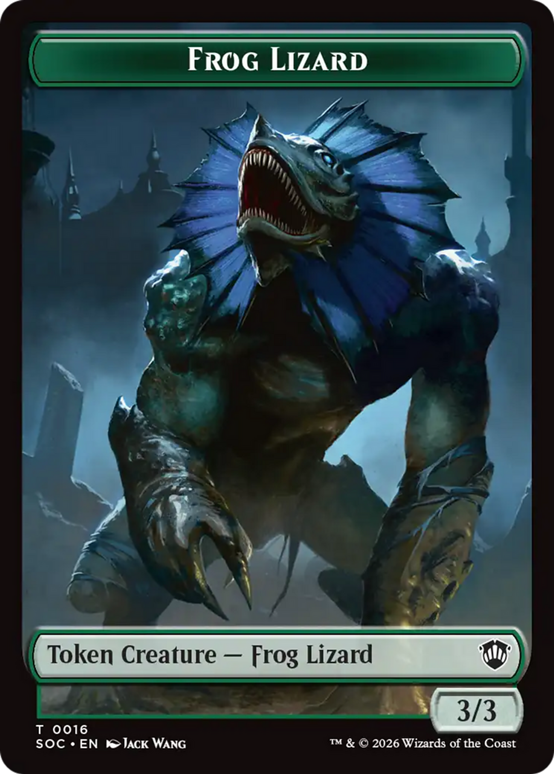 Frog Lizard — Secrets of Strixhaven Commander — Magic: The Gathering