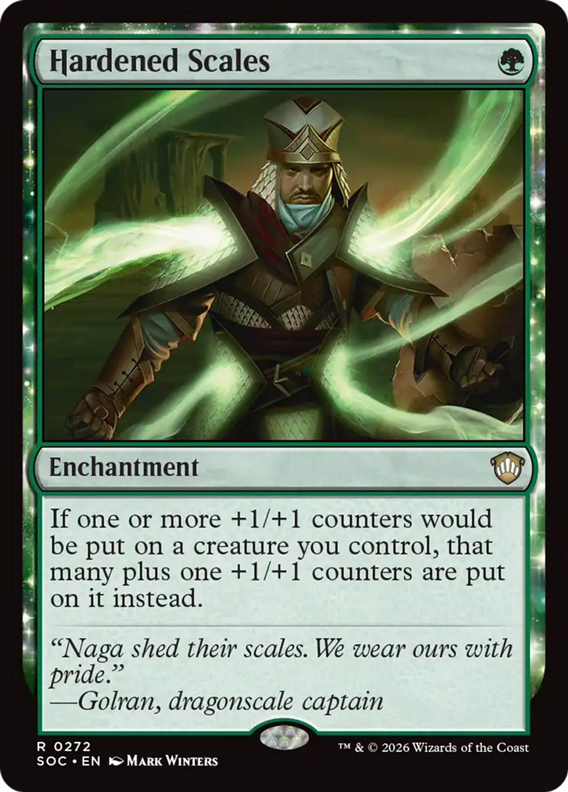 Écailles renforcées — Secrets of Strixhaven Commander — Magic: The Gathering