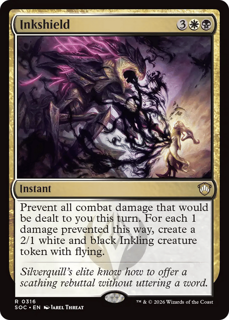 Inkshield — Secrets of Strixhaven Commander — Magic: The Gathering