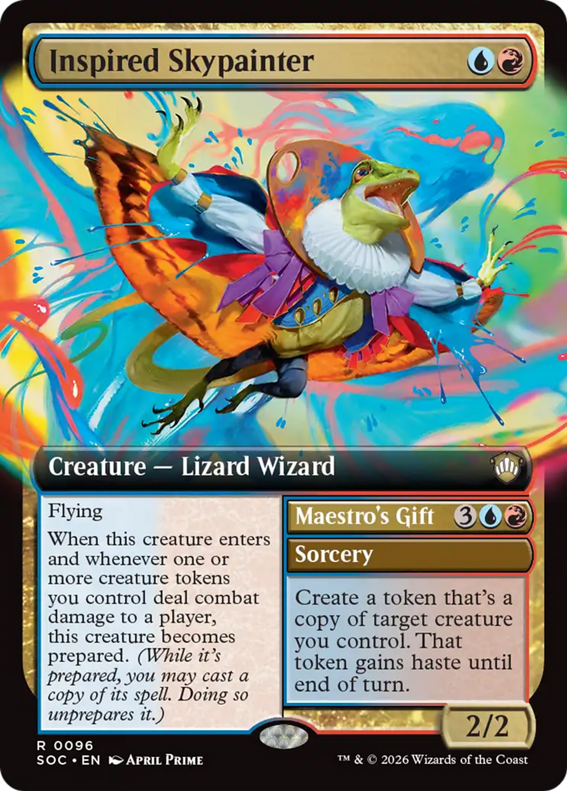 Peintreciel inspiré // Maestro's Gift — Secrets of Strixhaven Commander — Magic: The Gathering