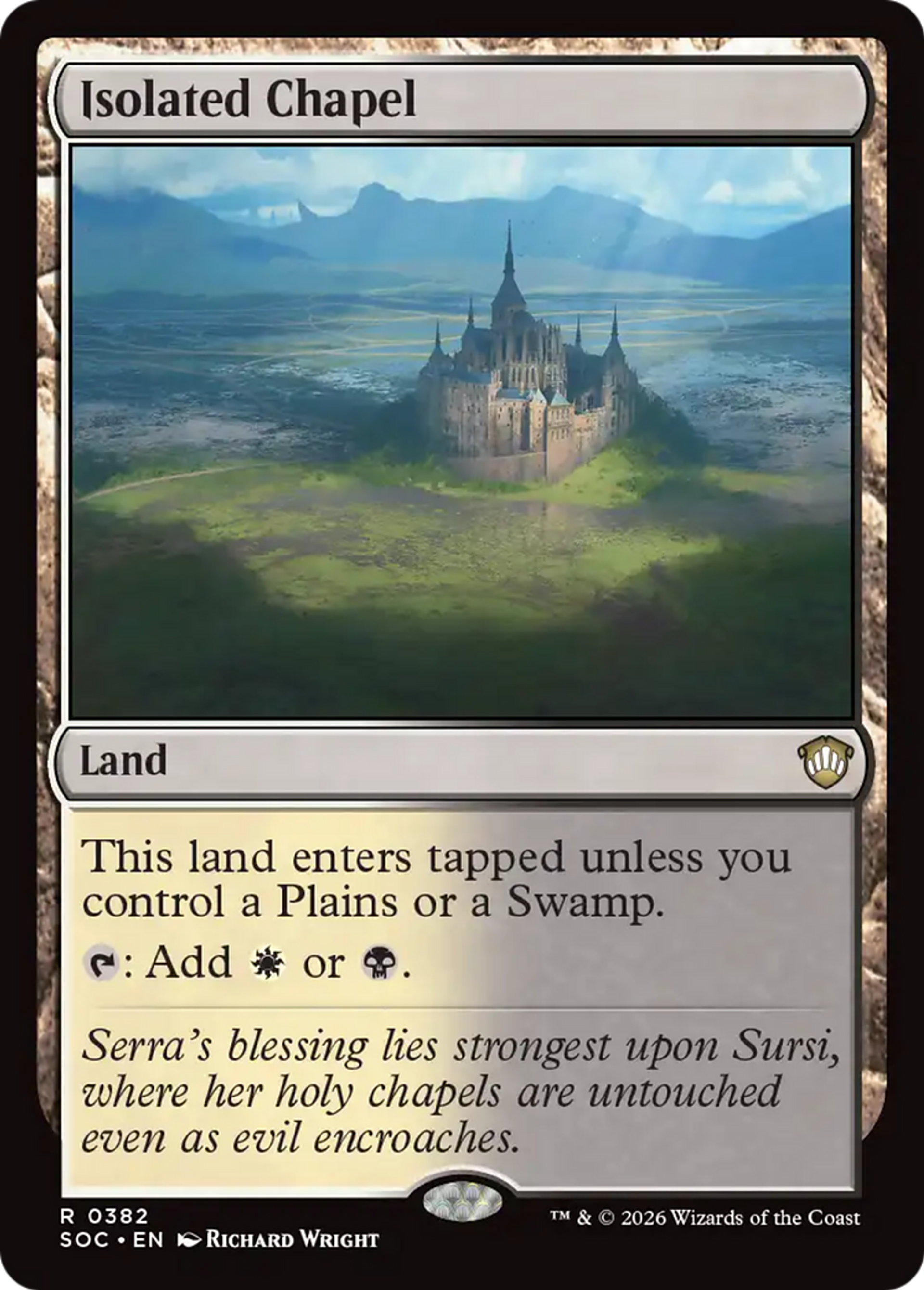 Chapelle isolée — Secrets of Strixhaven Commander — Magic: The Gathering
