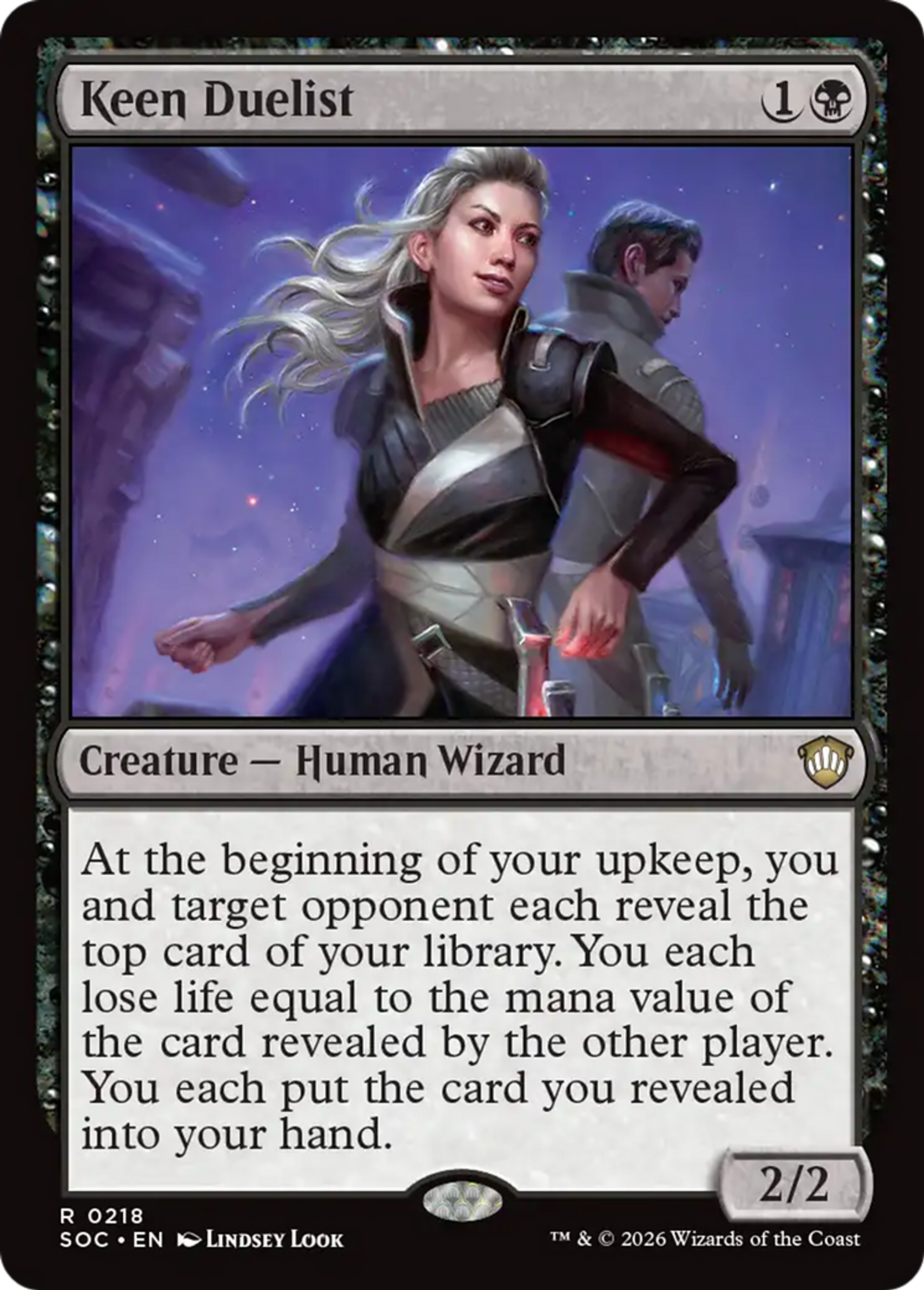 Duelliste passionnée — Secrets of Strixhaven Commander — Magic: The Gathering