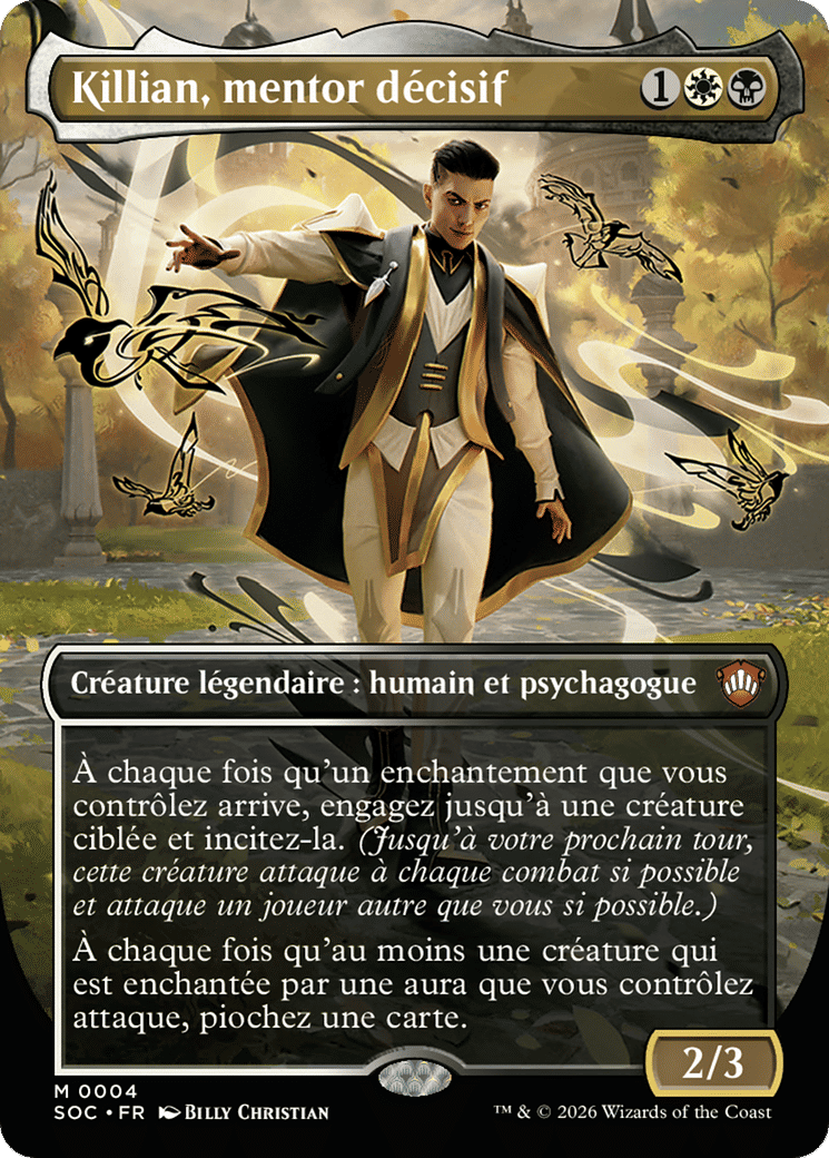 Killian, mentor décisif — Secrets of Strixhaven Commander — Magic: The Gathering