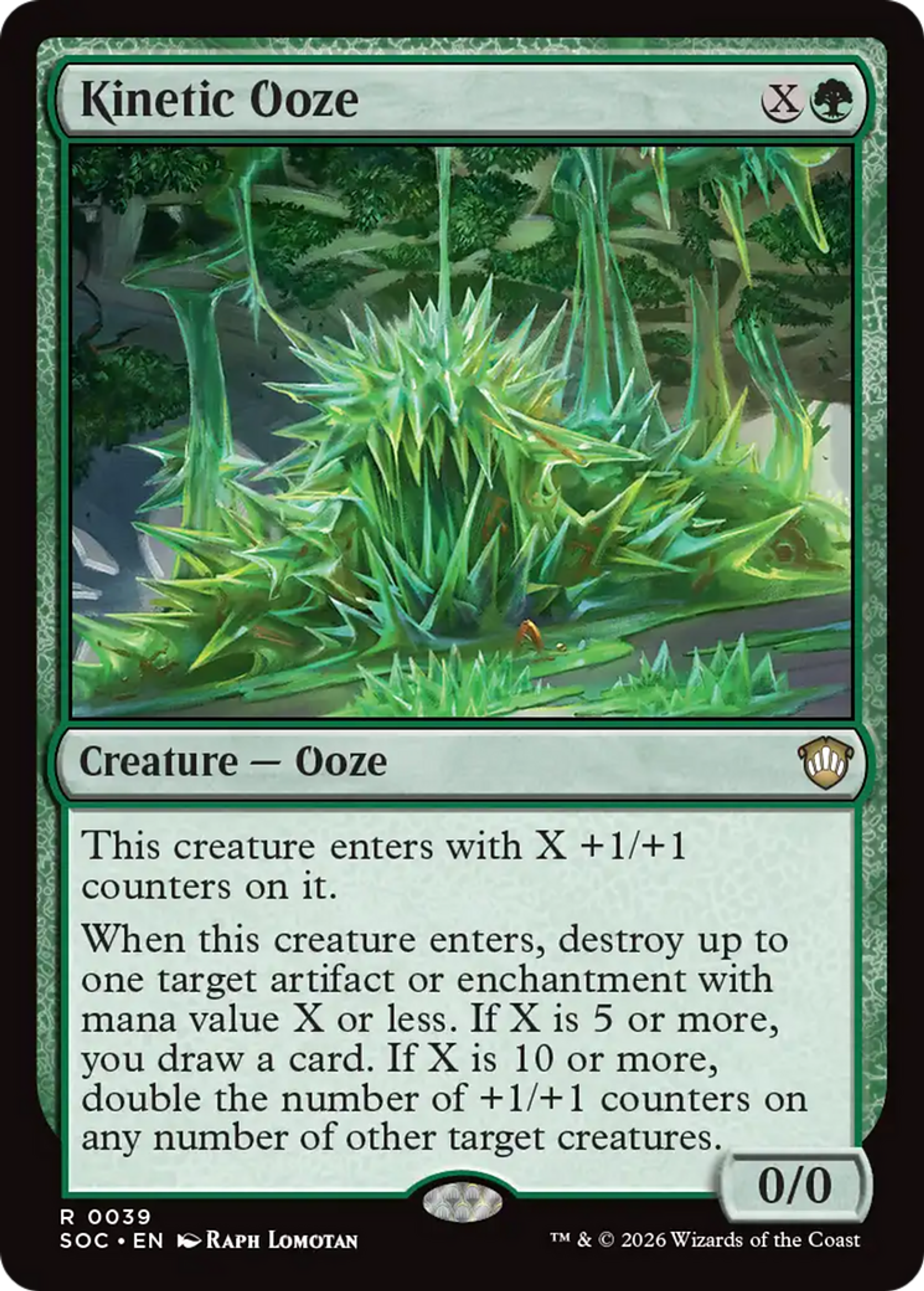 Limon cinétique — Secrets of Strixhaven Commander — Magic: The Gathering