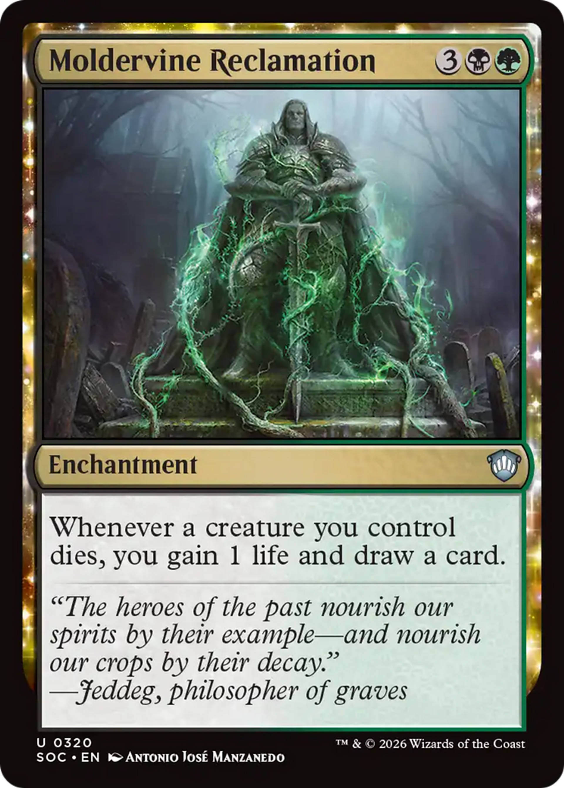 Reboisement de moiselierre — Secrets of Strixhaven Commander — Magic: The Gathering