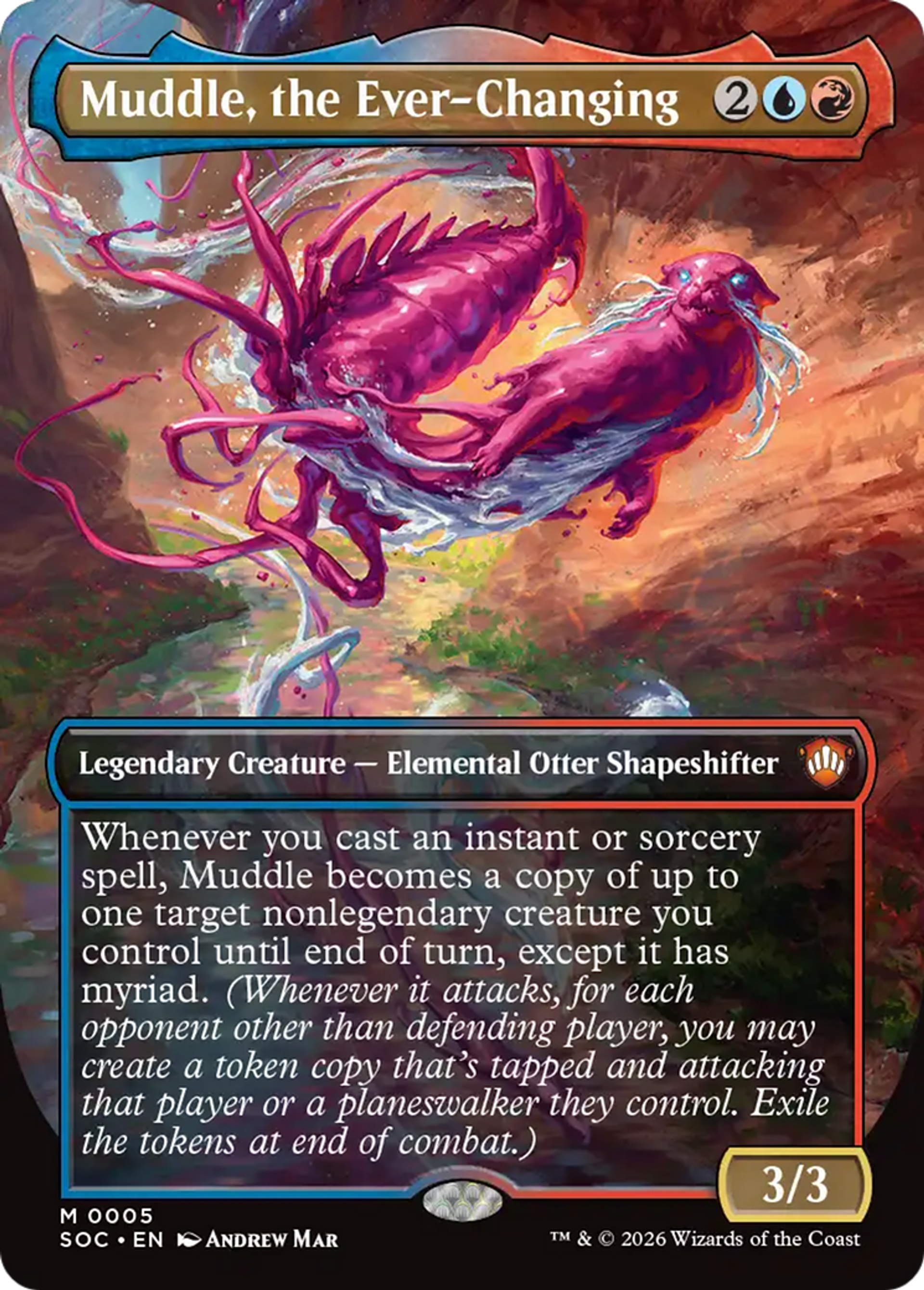 Muddle, the Ever-Changing — Secrets of Strixhaven Commander — Magic: The Gathering