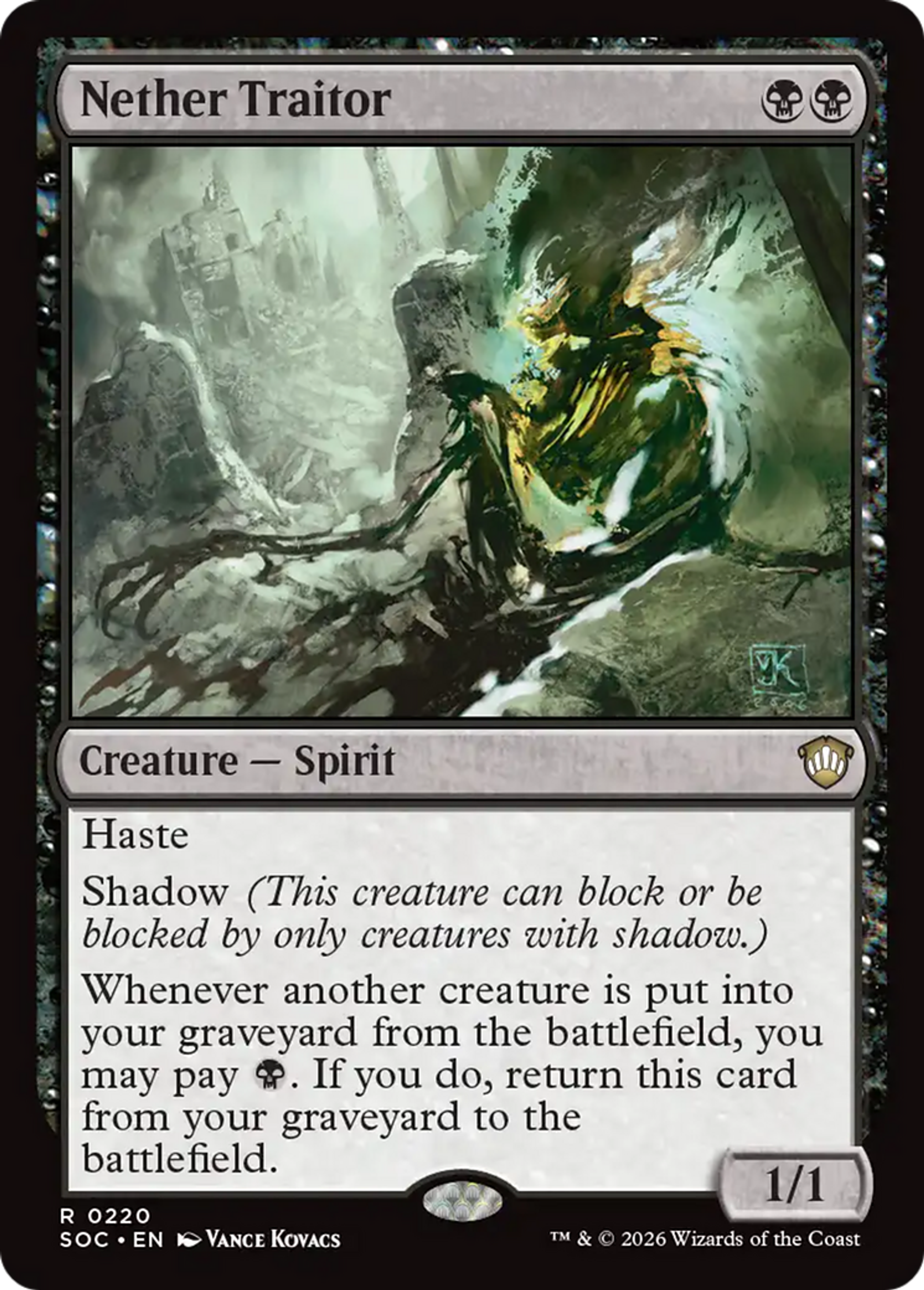 Traître infernal — Secrets of Strixhaven Commander — Magic: The Gathering