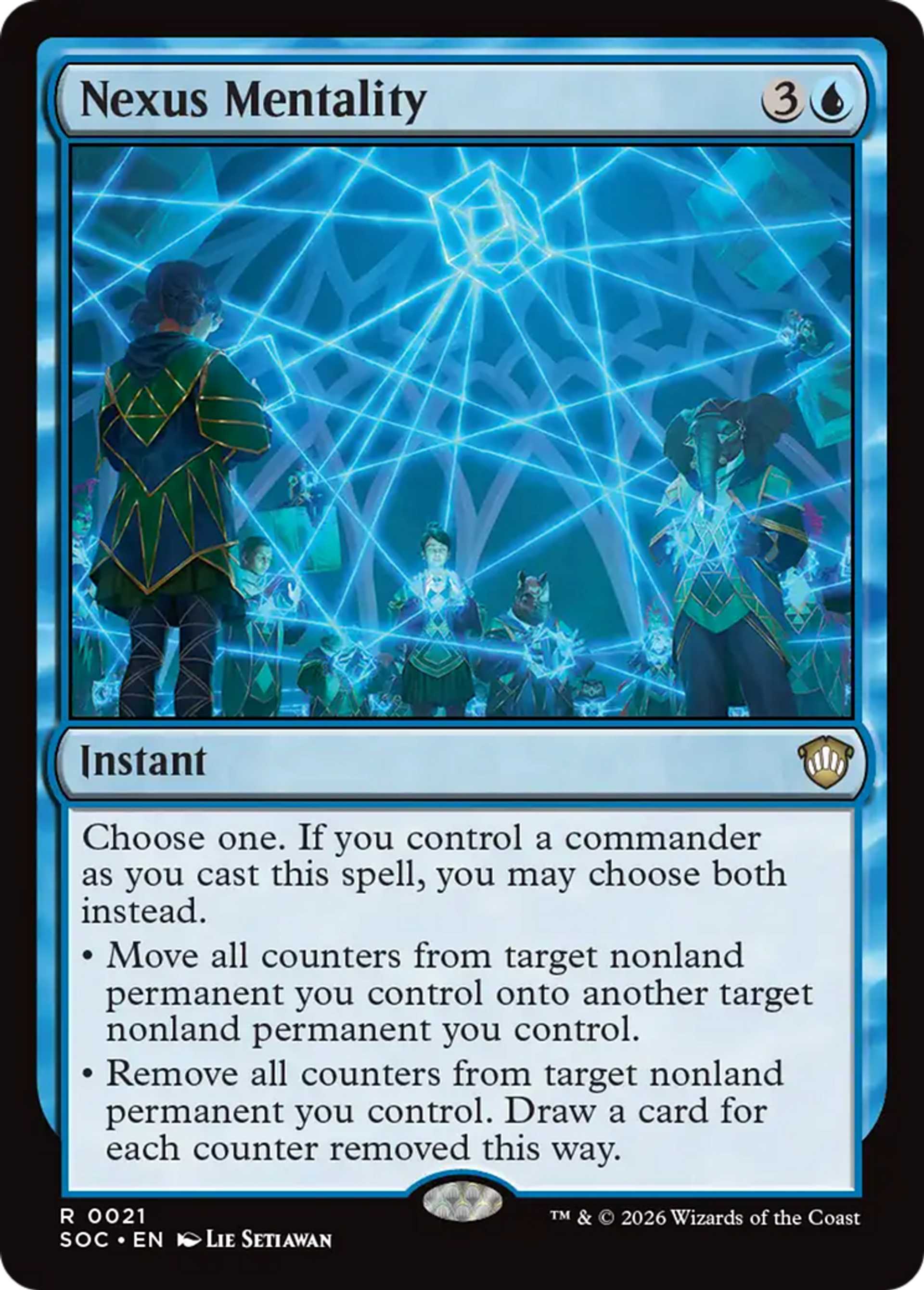 Nexus Mentality — Secrets of Strixhaven Commander — Magic: The Gathering