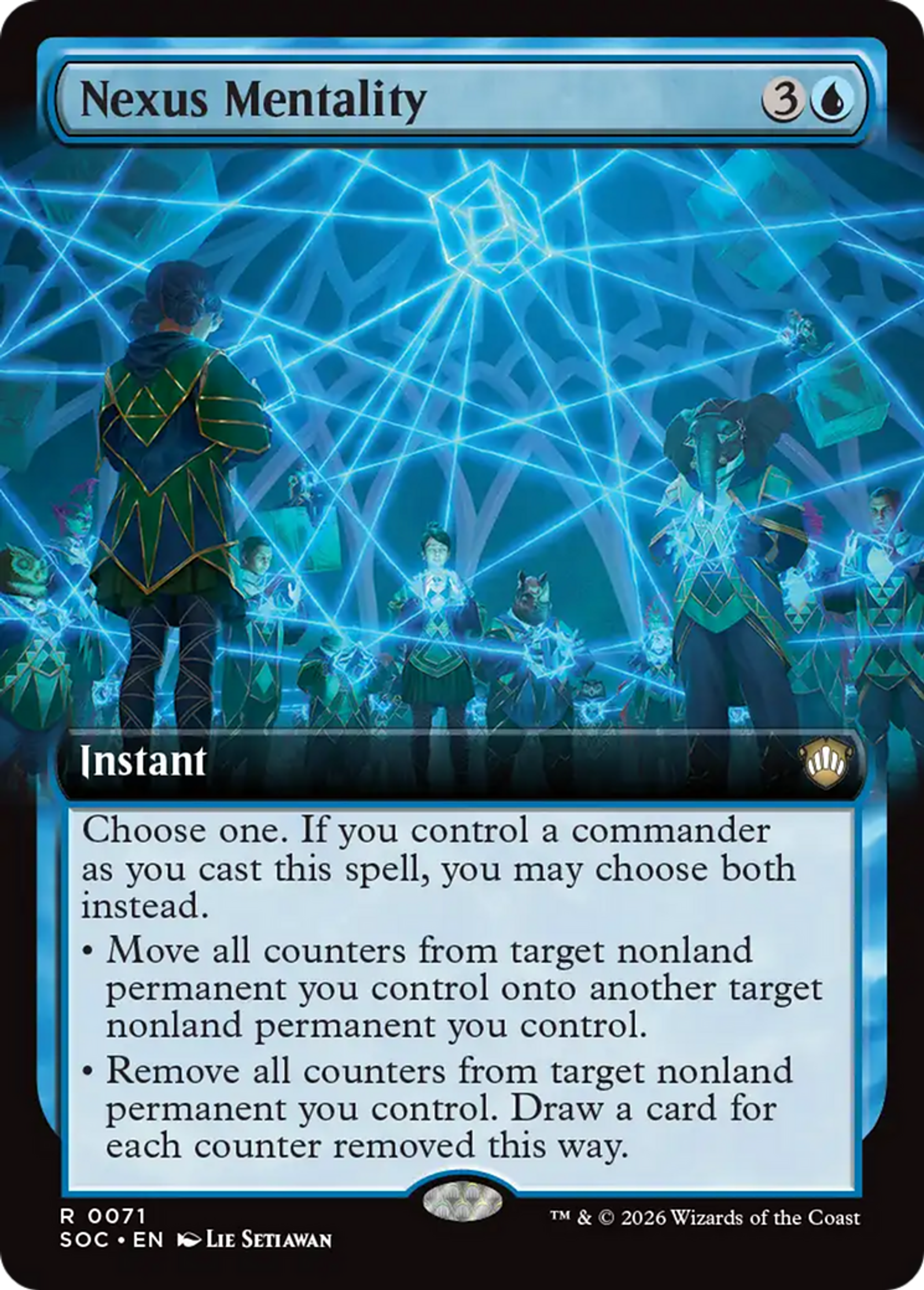 Mentalité de nexus — Secrets of Strixhaven Commander — Magic: The Gathering