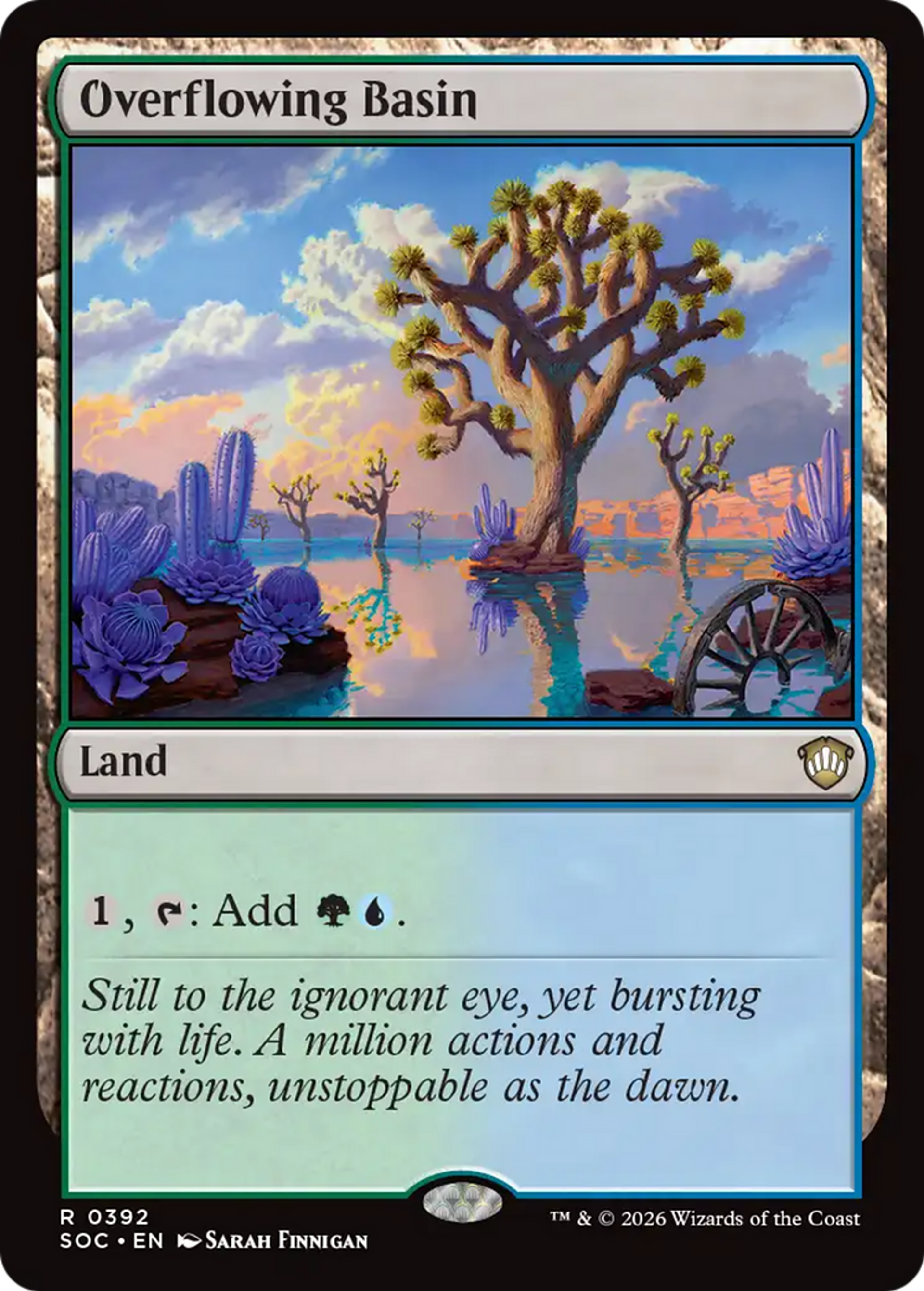 Bassin débordant — Secrets of Strixhaven Commander — Magic: The Gathering