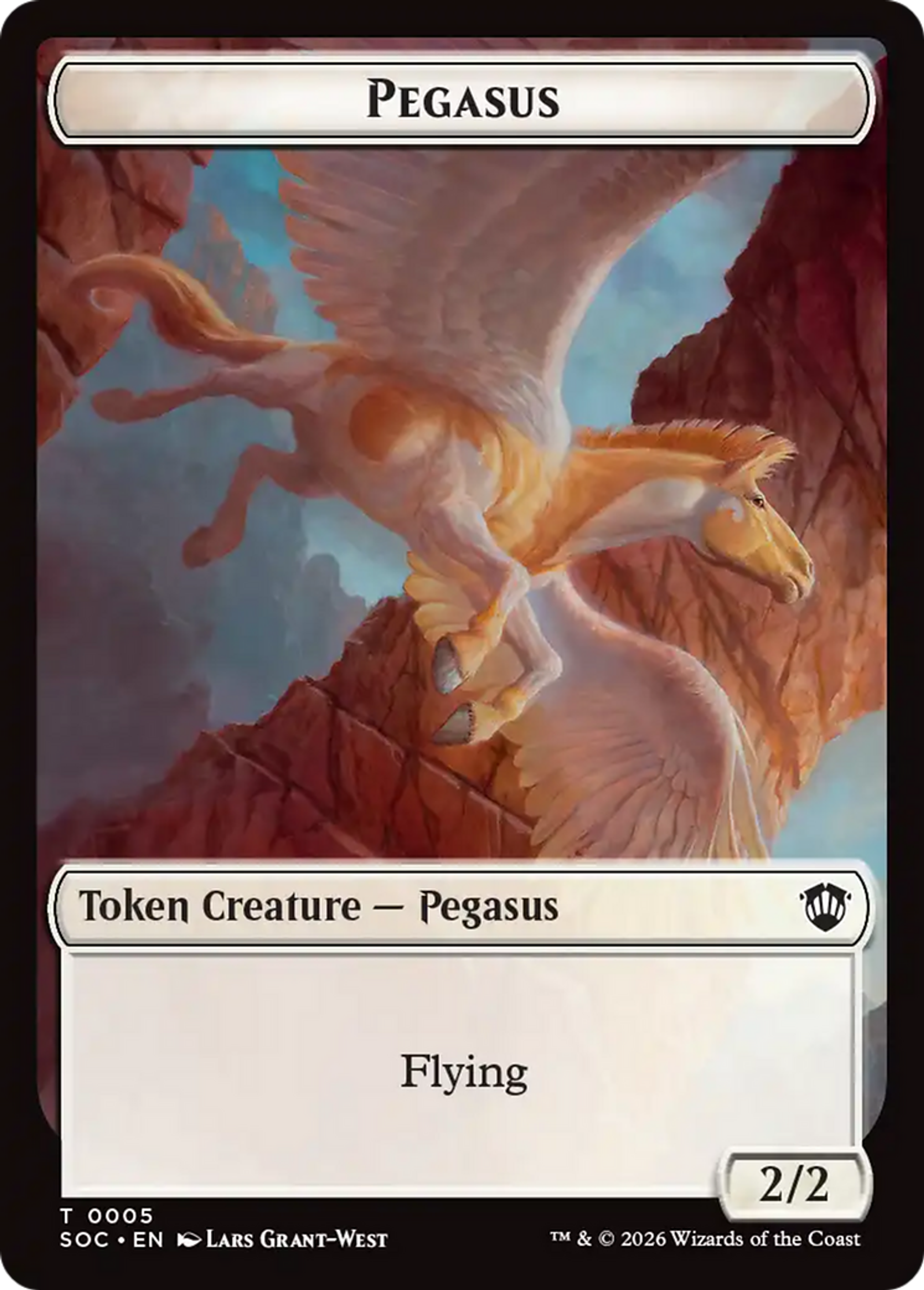 Pegasus — Secrets of Strixhaven Commander — Magic: The Gathering