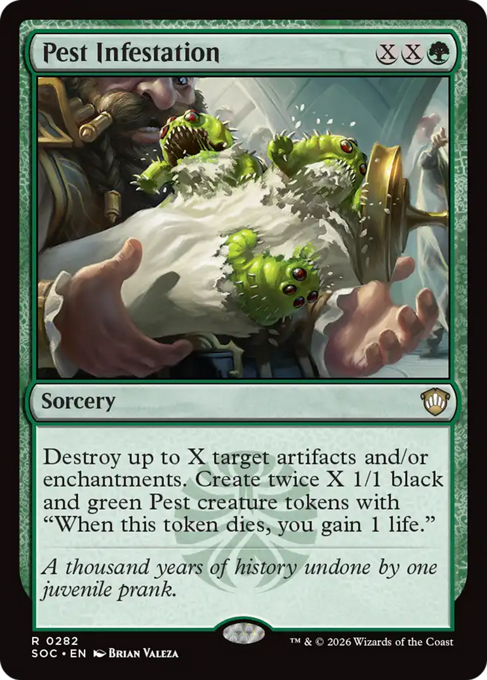 Infestation de parasites — Secrets of Strixhaven Commander — Magic: The Gathering