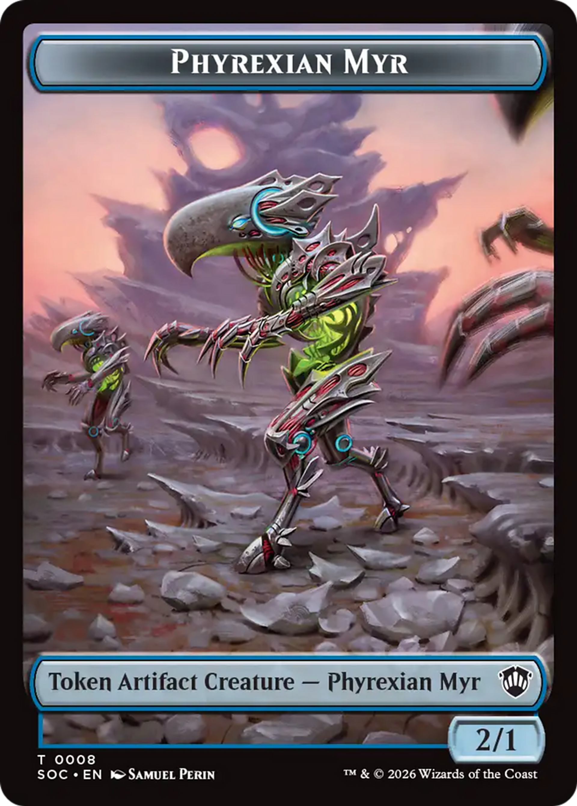 Phyrexian Myr — Secrets of Strixhaven Commander — Magic: The Gathering