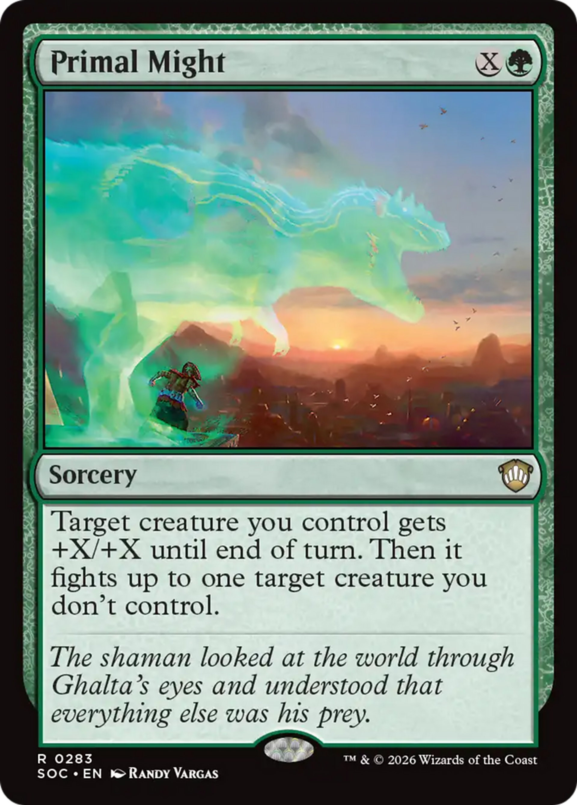 Puissance primordiale — Secrets of Strixhaven Commander — Magic: The Gathering