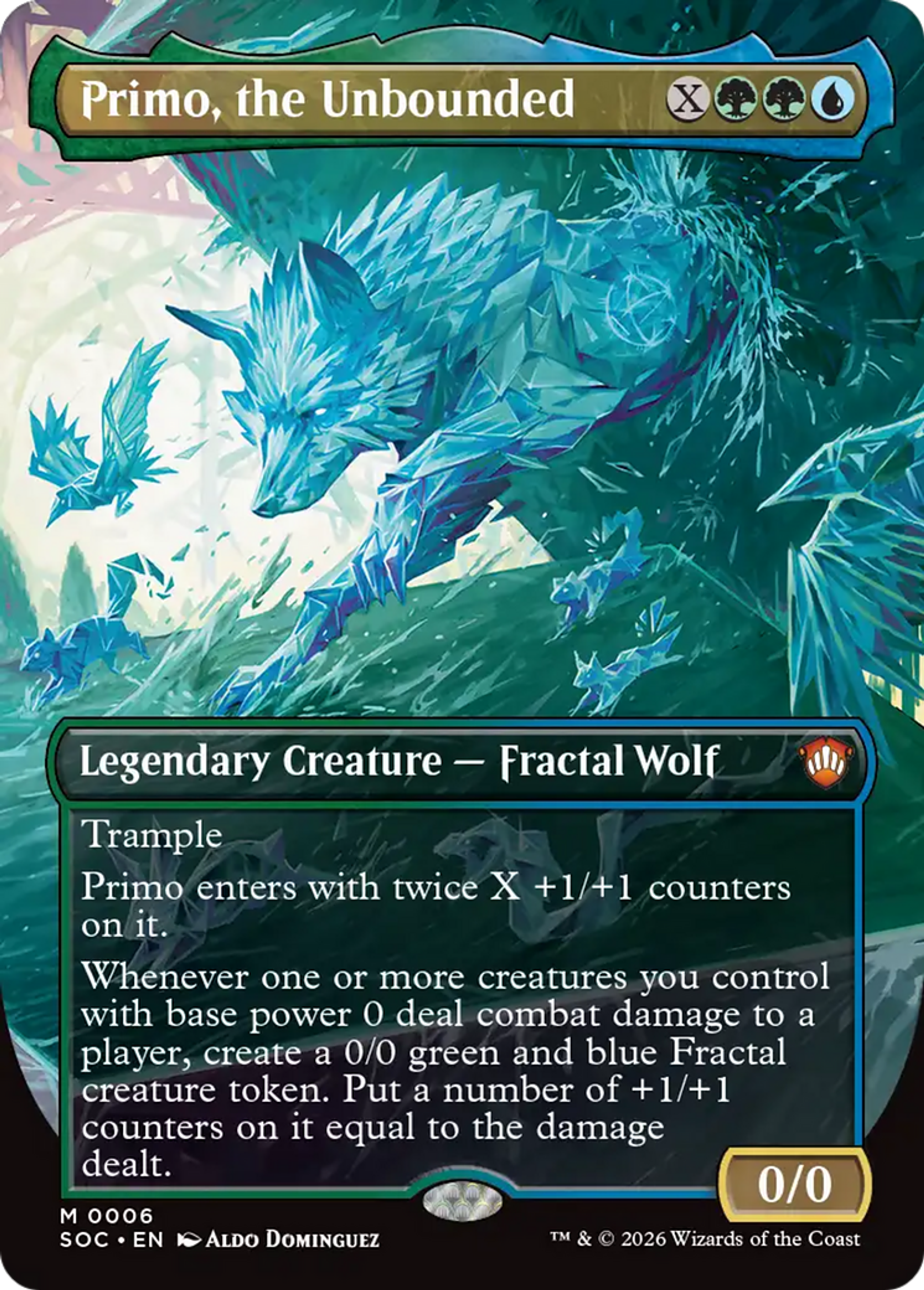 Primo, the Unbounded — Secrets of Strixhaven Commander — Magic: The Gathering