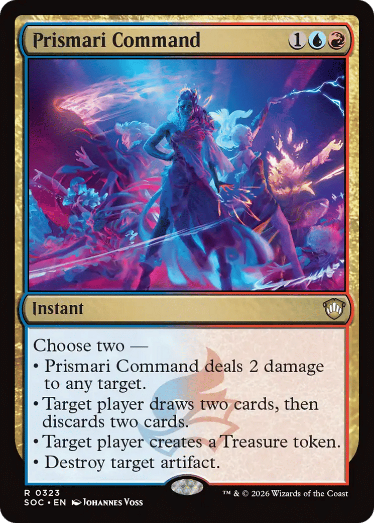Prismari Command — Secrets of Strixhaven Commander — Magic: The Gathering