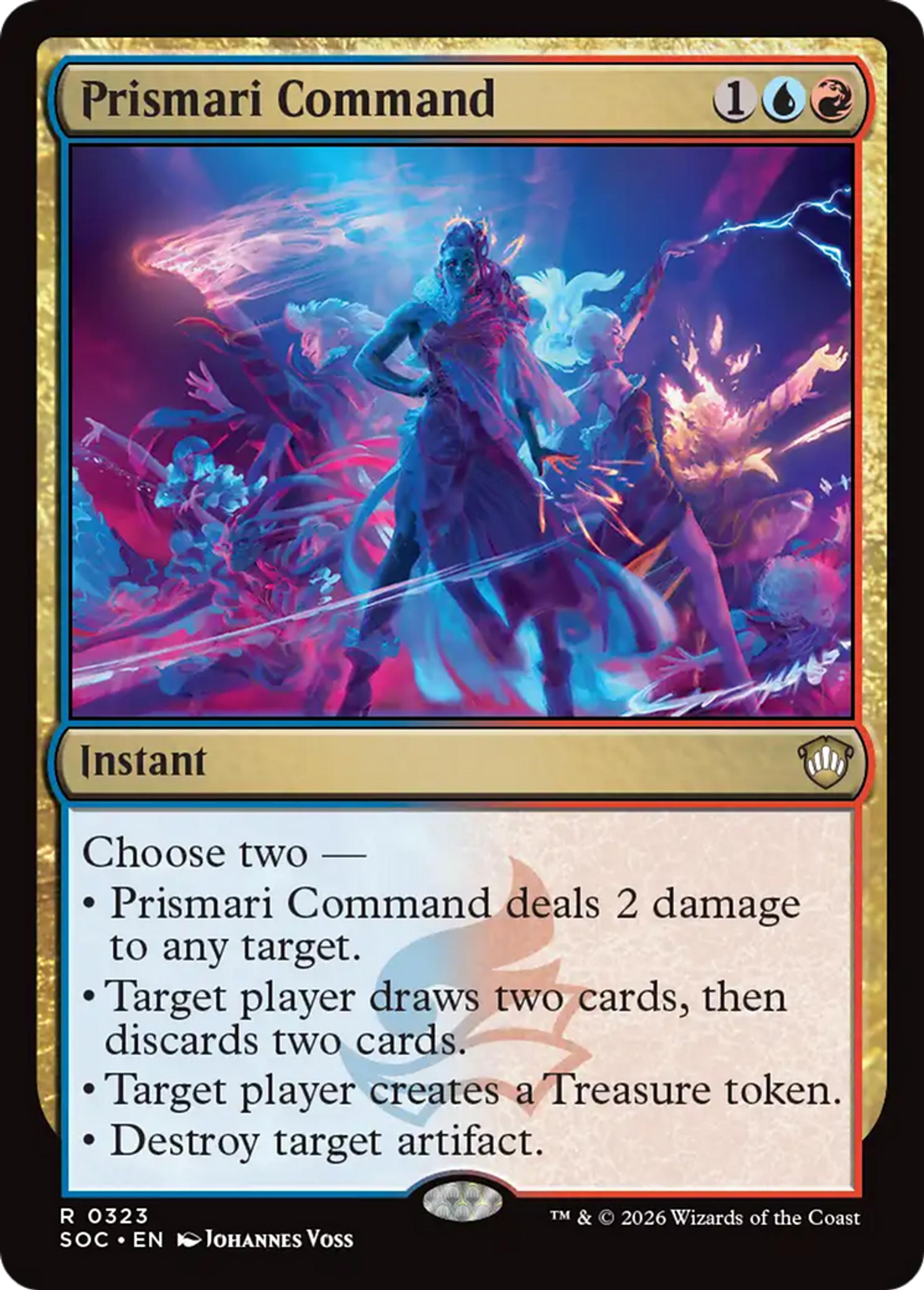 Commandement de Prismari — Secrets of Strixhaven Commander — Magic: The Gathering
