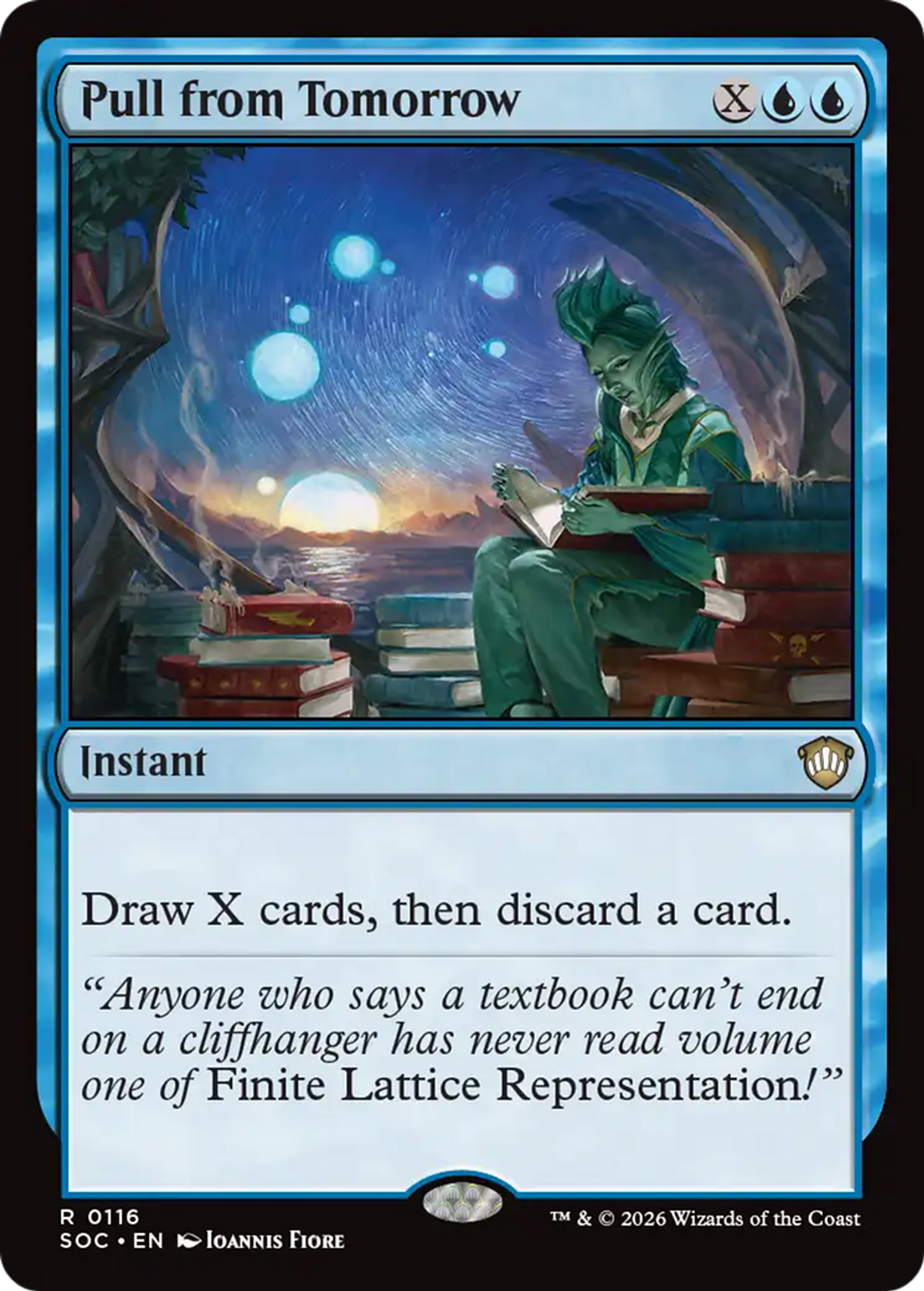 Pull from Tomorrow — Secrets of Strixhaven Commander — Magic: The Gathering