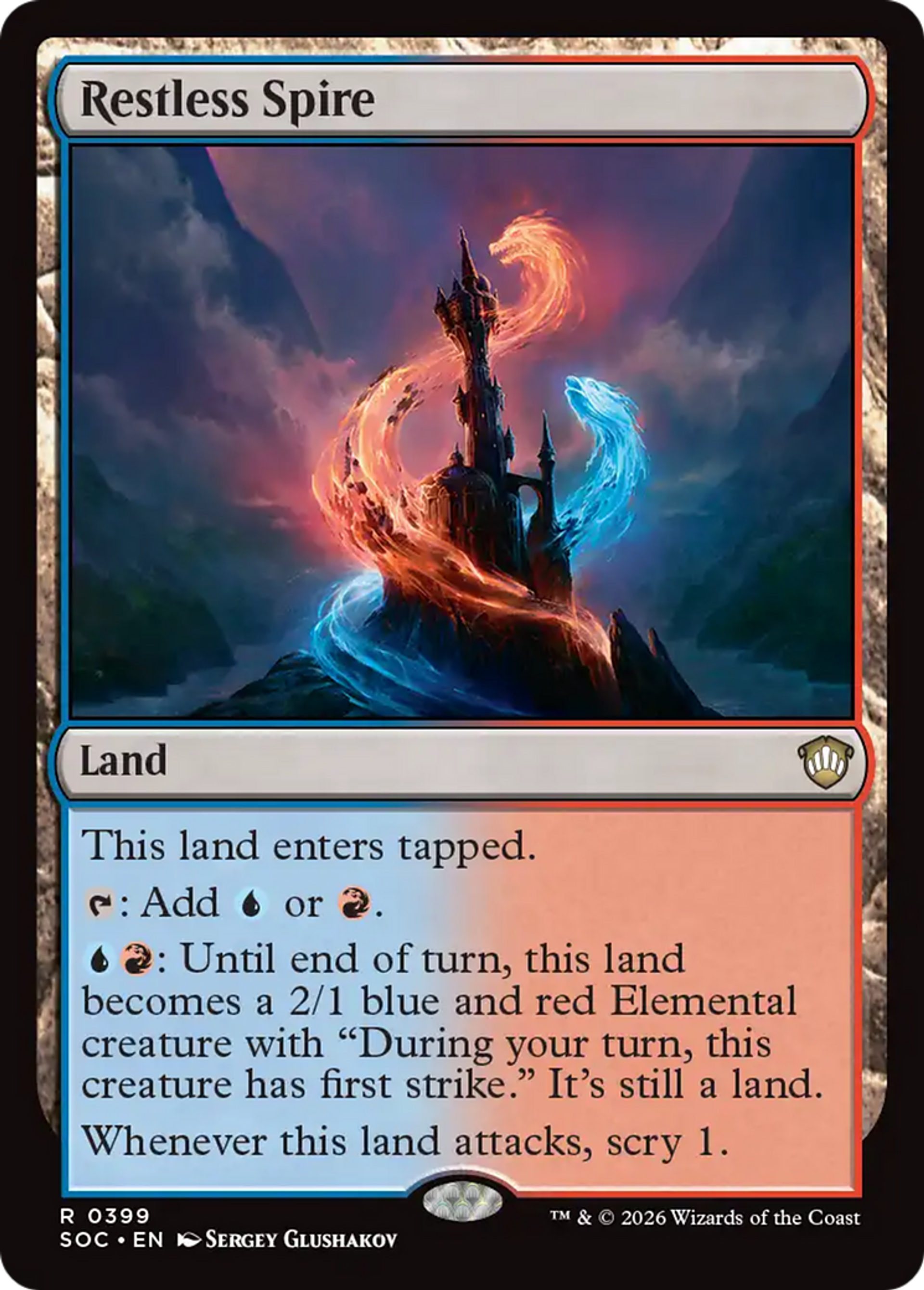 Tour tourmentée — Secrets of Strixhaven Commander — Magic: The Gathering
