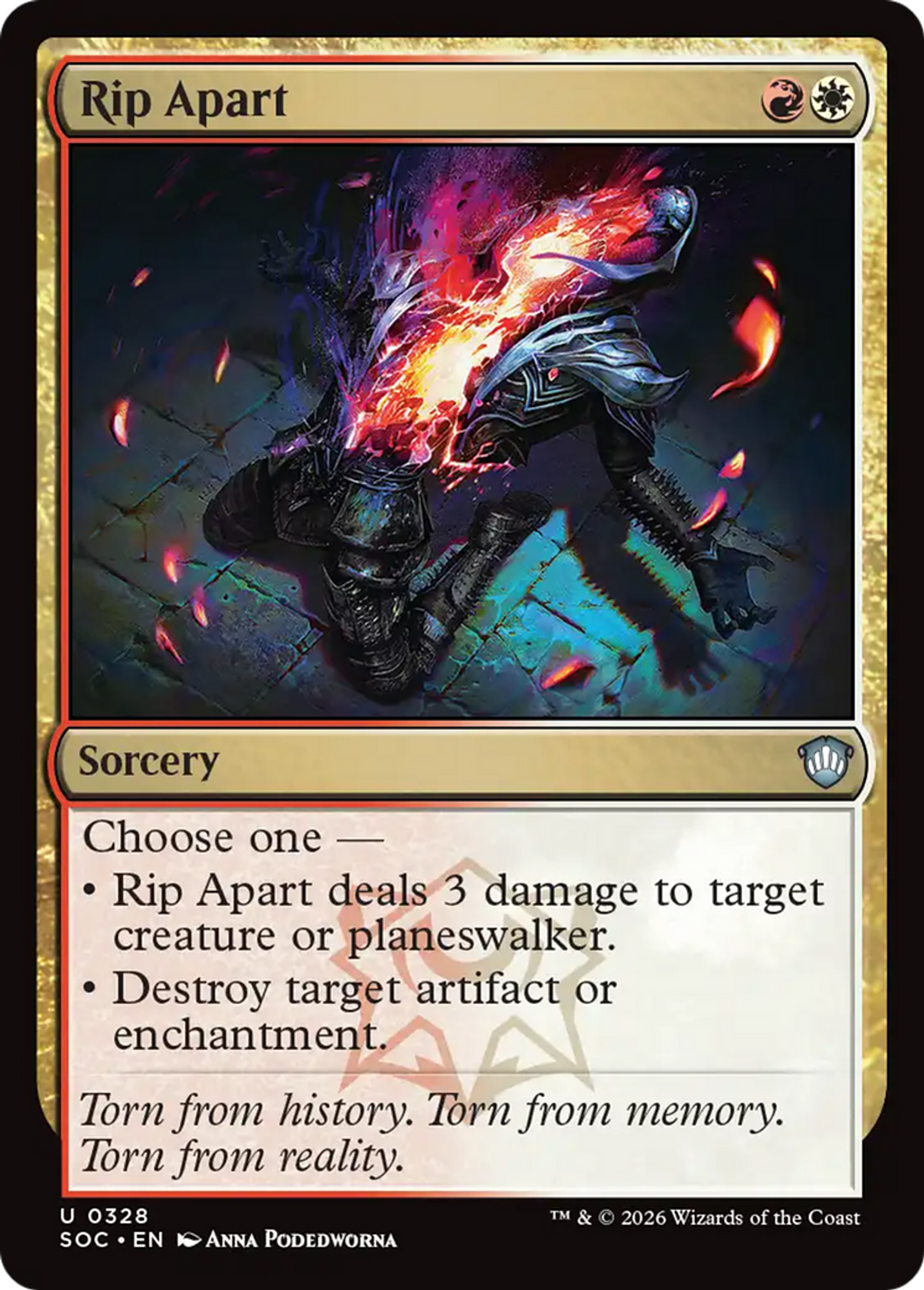 Dilacérer — Secrets of Strixhaven Commander — Magic: The Gathering